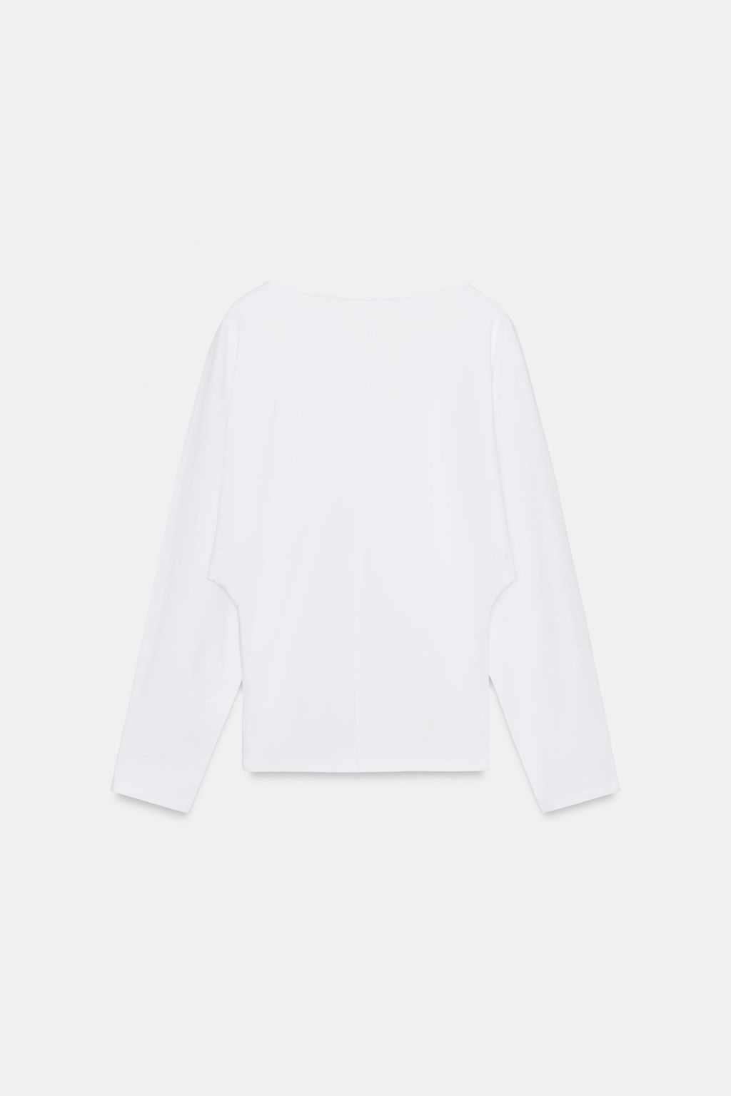 HEAVY COTTON LONG SLEEVE T-SHIRT - Zara фото 11