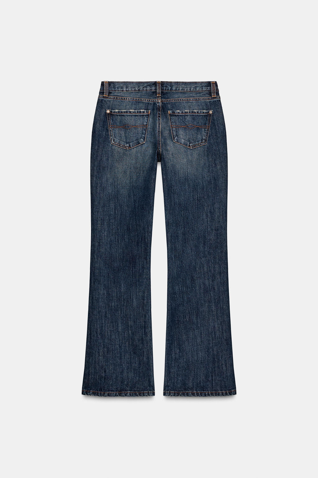 Z1975 LOW-RISE BOOTCUT JEANS - Zara фото 7