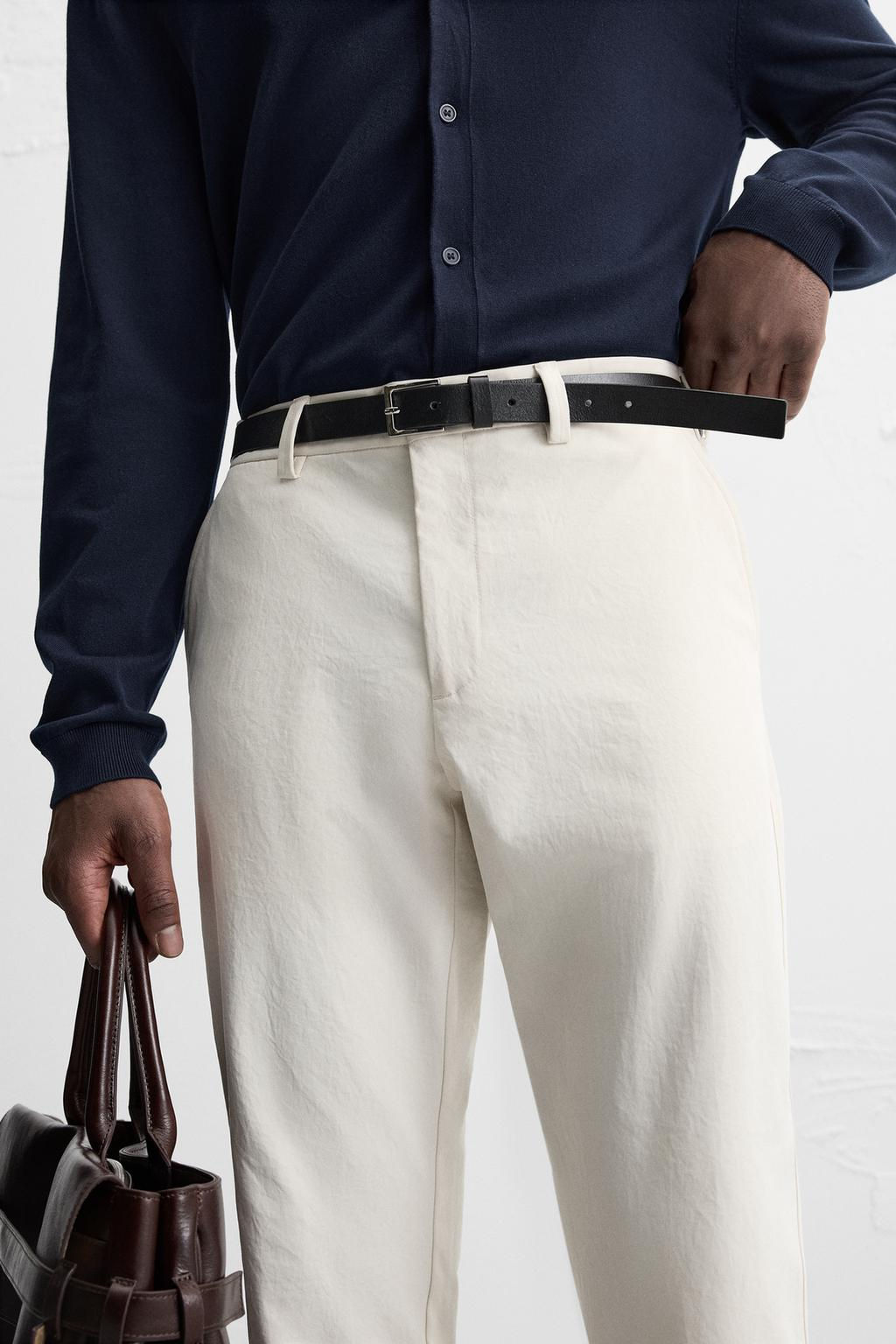 QUICK DRY CHINO TROUSERS - Zara фото 6