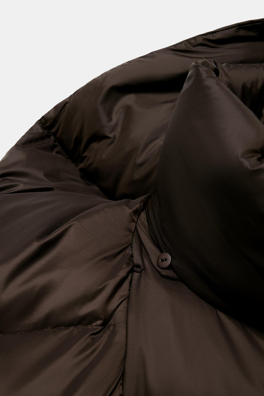 WATER-REPELLENT AND WINDPROOF DOWN JACKET WITH HOODIE - Zara фото 10