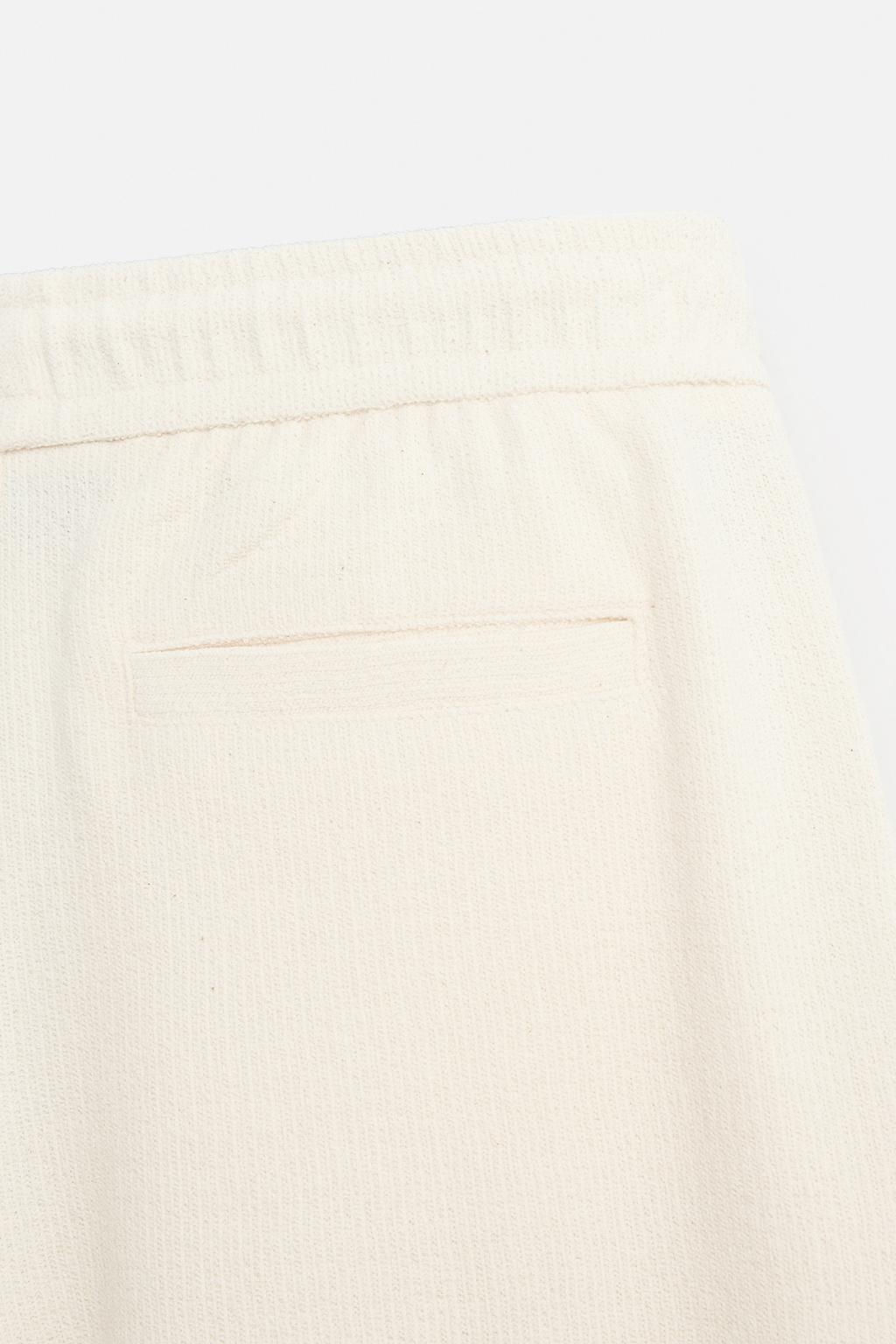 TEXTURED JOGGER BERMUDA SHORTS - Zara фото 9