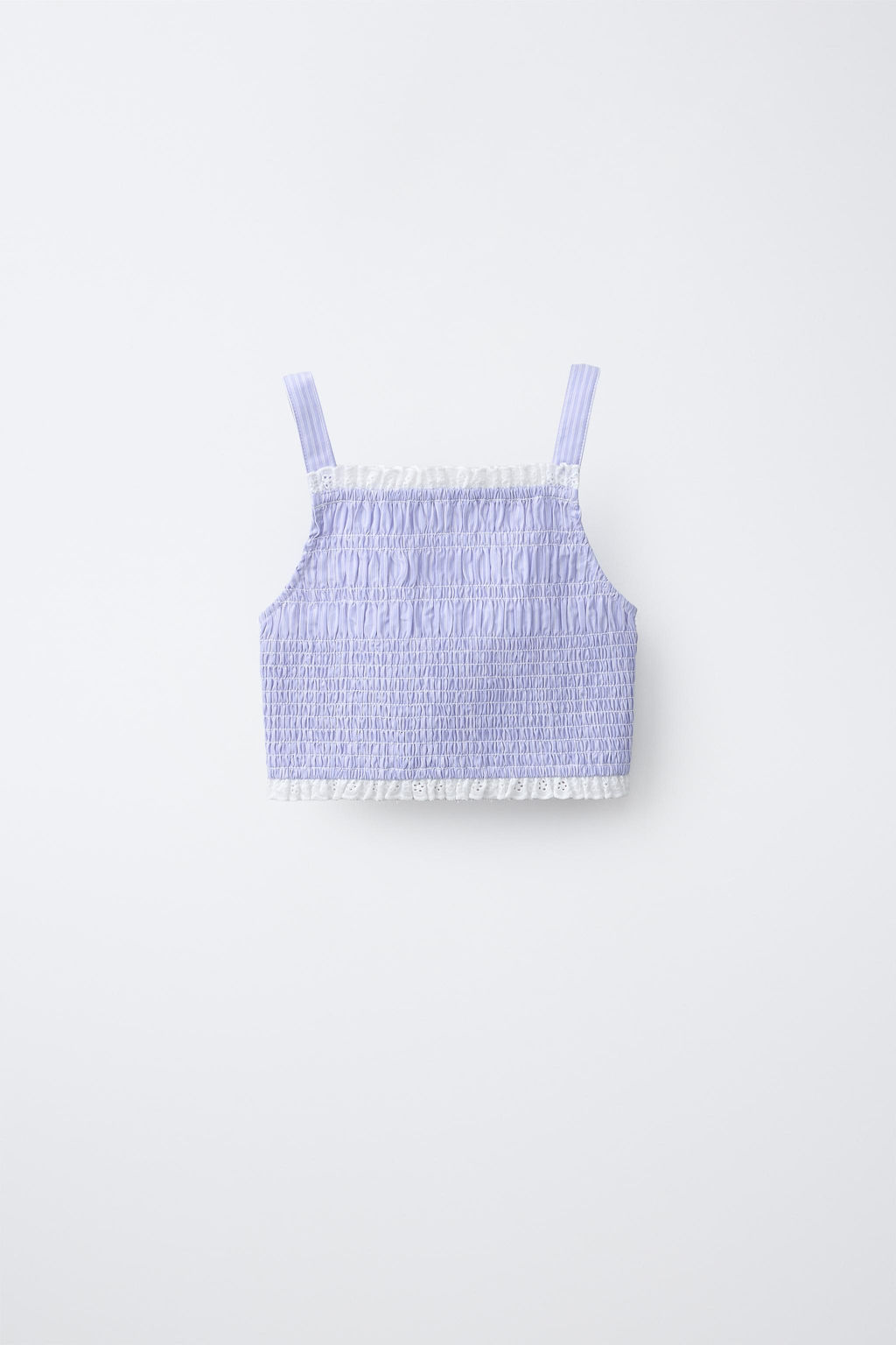 PACK CAMISA Y TOP RAYAS / Azul - Zara фото 4