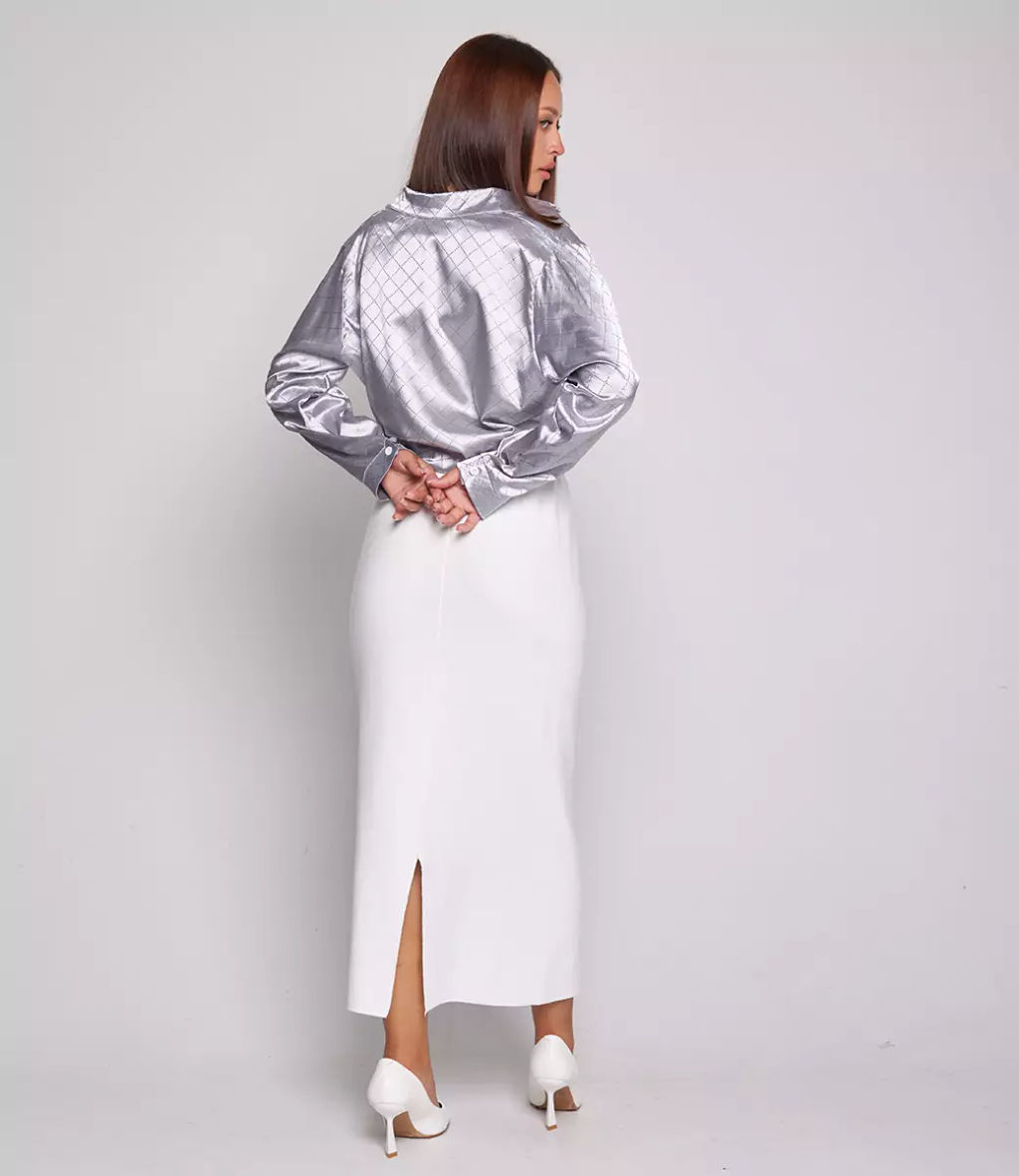 Юбка #КТ820 (2), белый