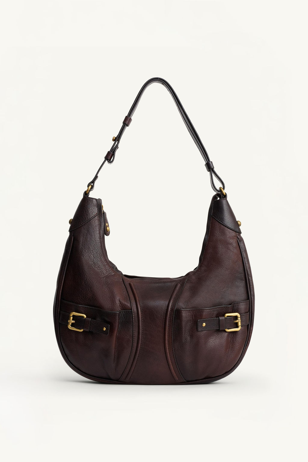 LIMITED EDITION LEATHER SHOULDER BAG - Zara фото 4