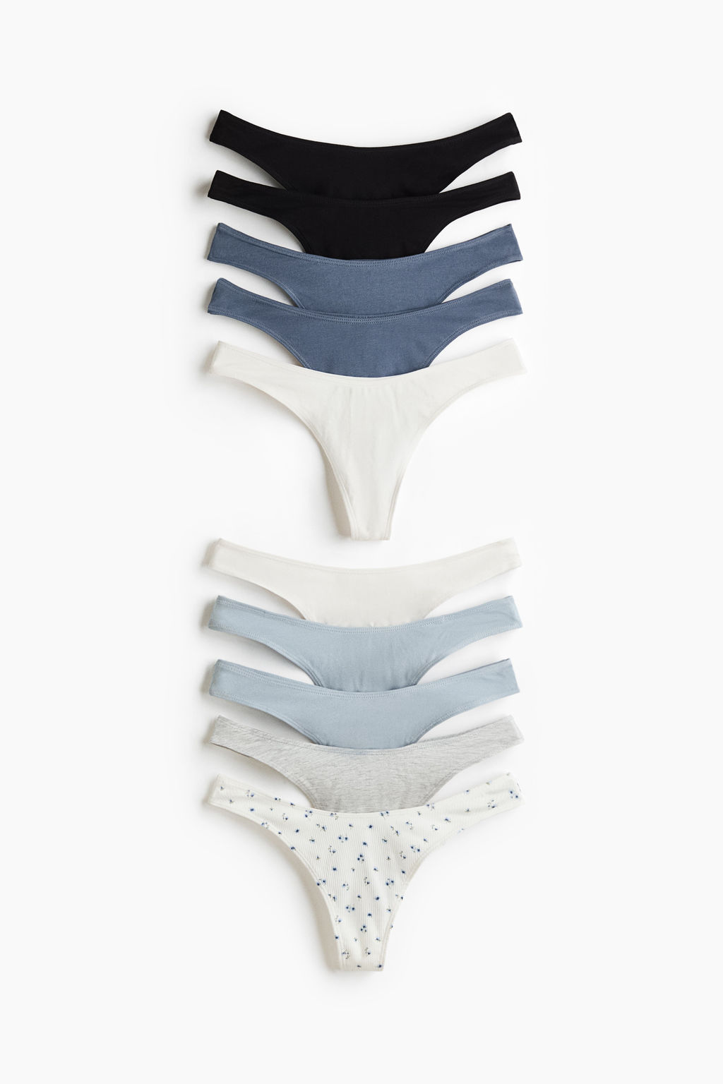 Pack de 10 bragas thong de algod?n - H&m фото 2