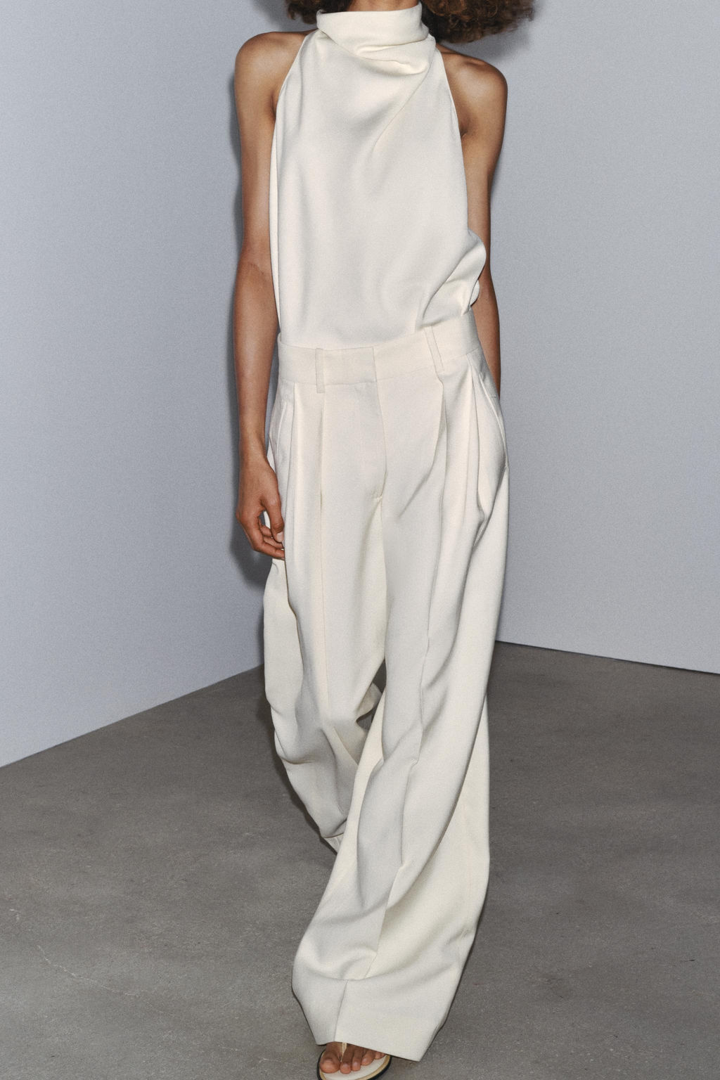 ZW COLLECTION FLOWING DARTED TROUSERS - Zara фото 2