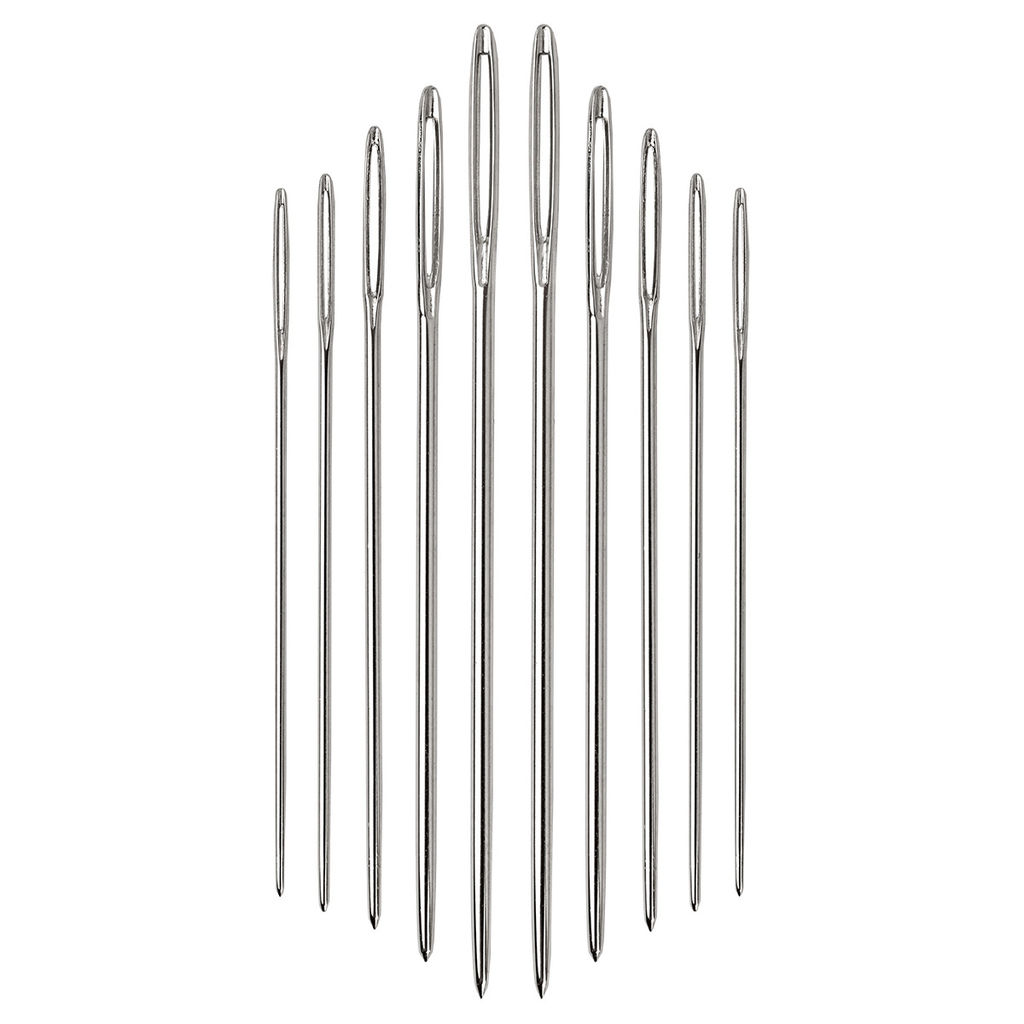 Иглы для шитья ручные ИЗ ИЗ-200923 набор для вышивки по канве 10 шт. в конверте