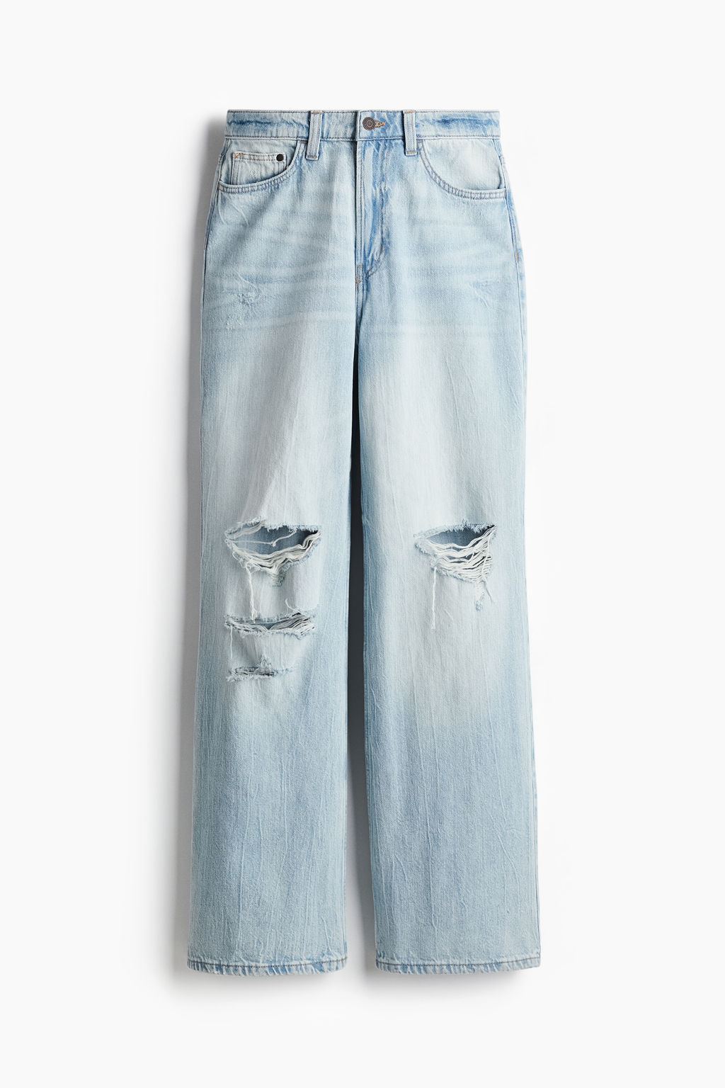 Curvy Fit Wide Ultra High Jeans - H&m фото 2
