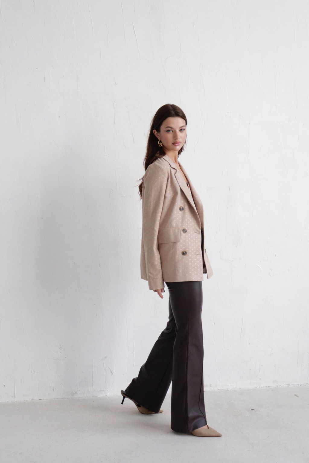 Двубортный жакет с английским воротником - Martichelli фото 60