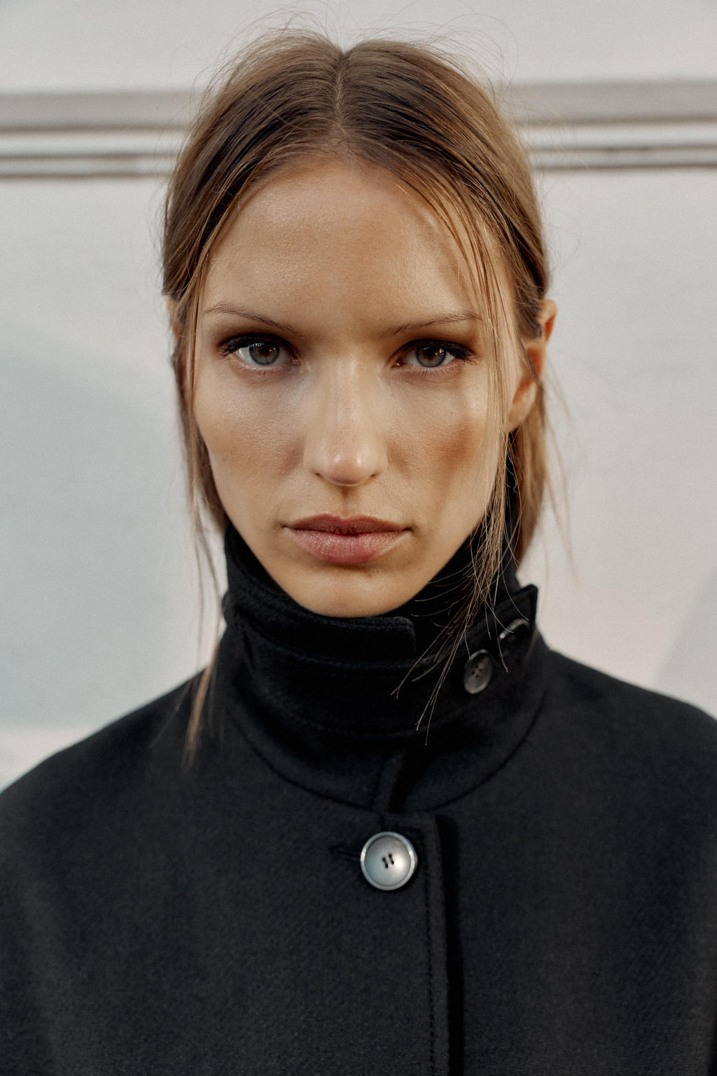 SHORT WOOL COAT WITH HIGH NECK - Zara фото 5