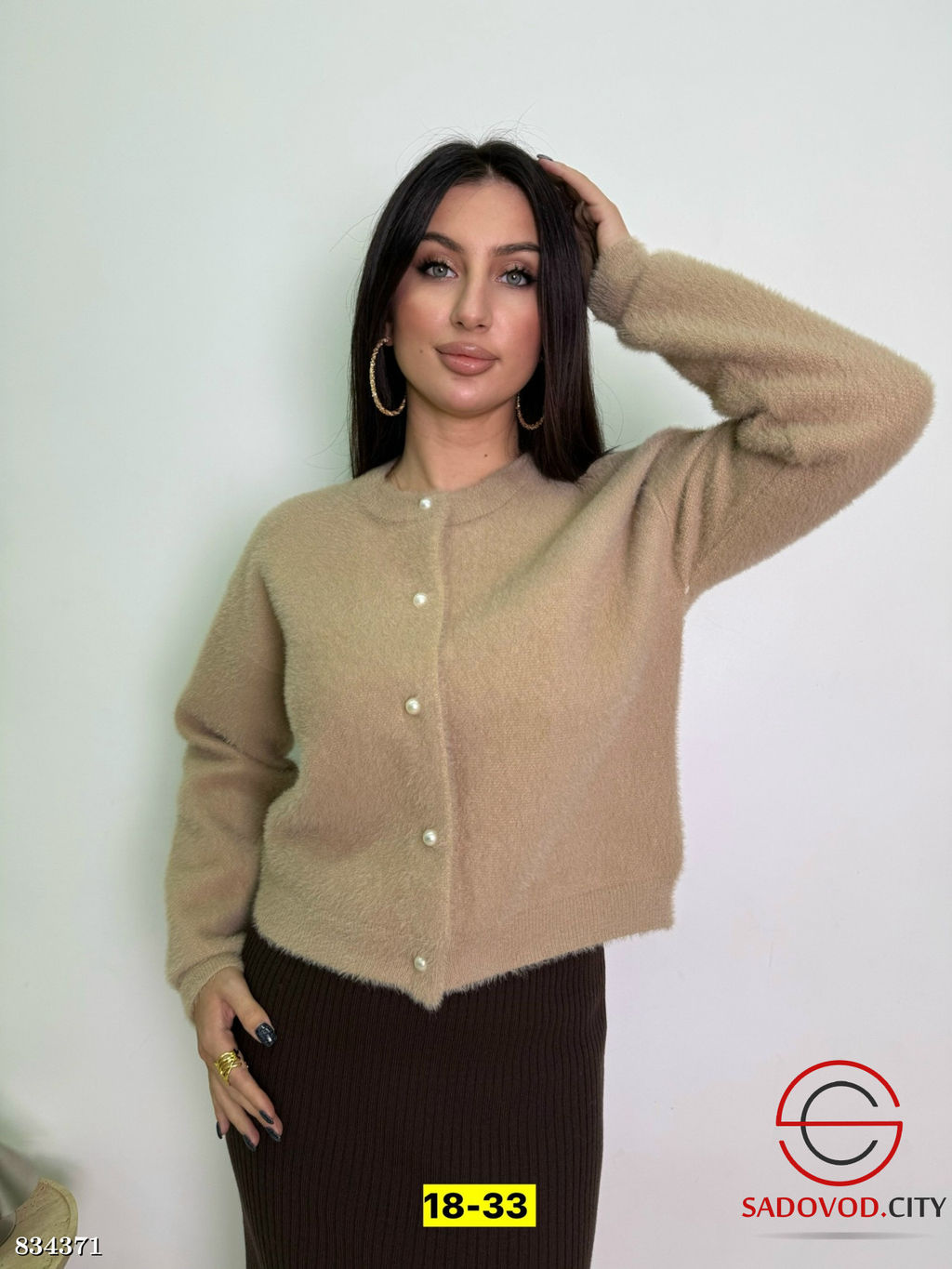 Кофта женская с начесом - Bruno фото 4