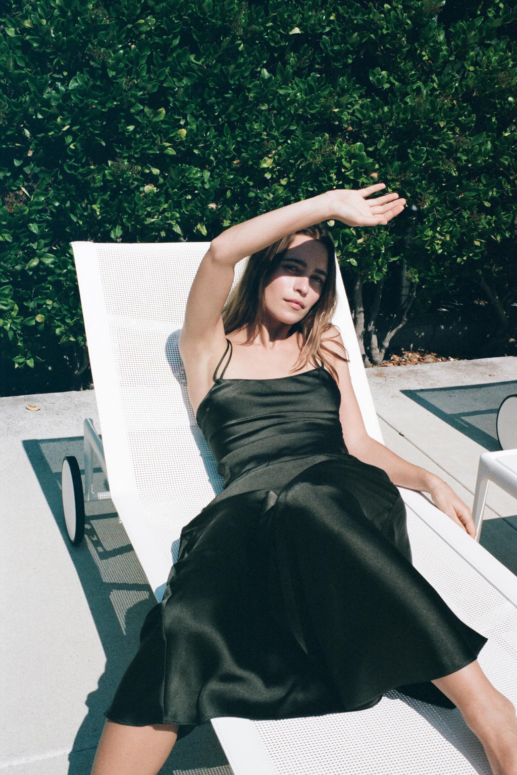LIMITED EDITION LONG SATIN DRESS