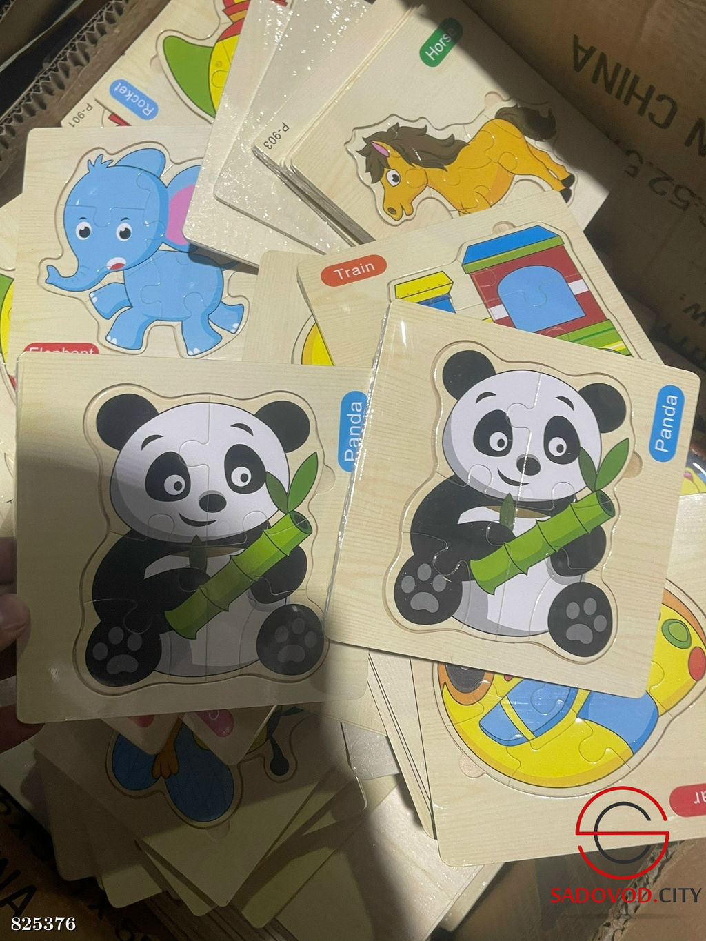 Экологичные деревянные головоломки для детей