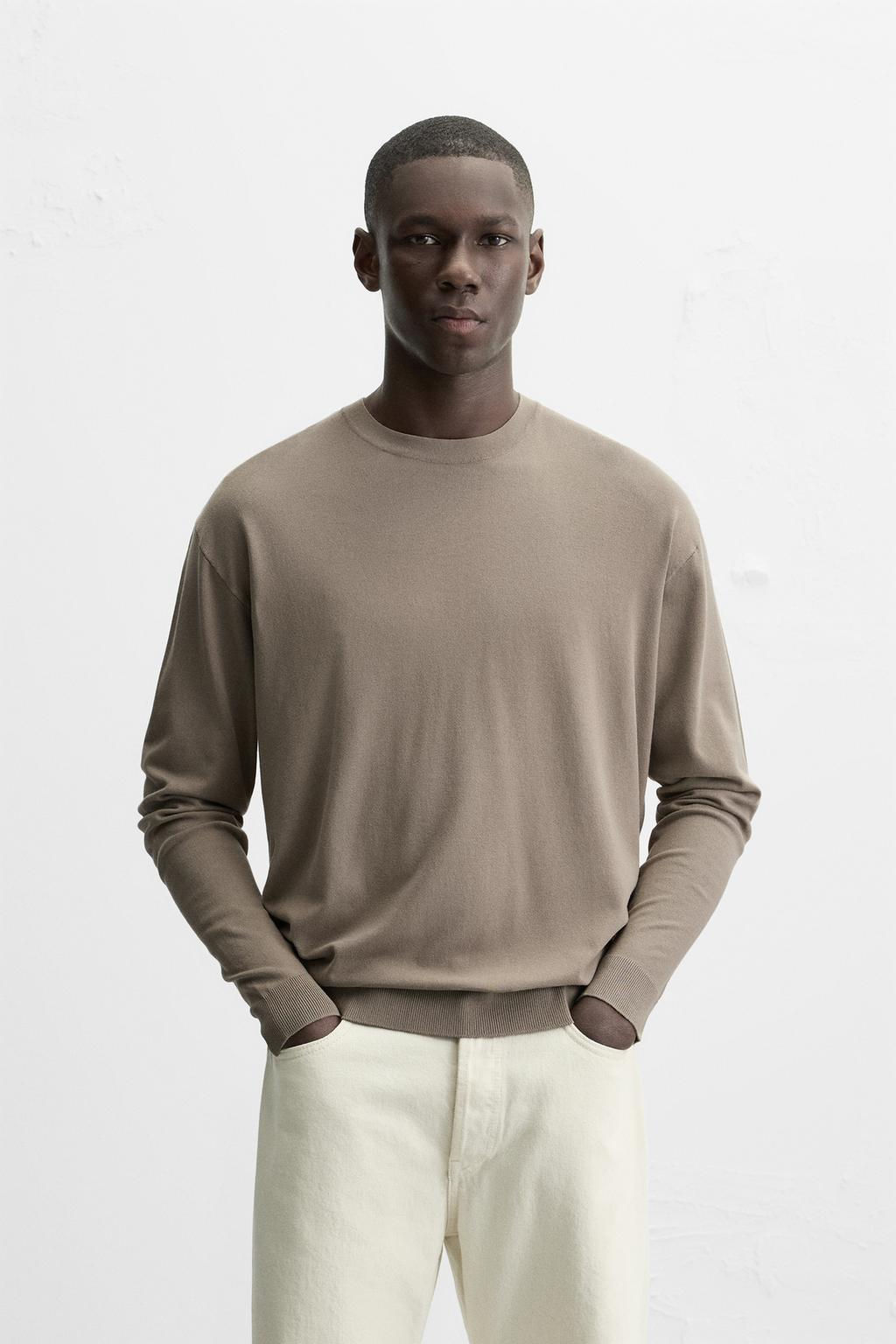 BASIC VISCOSE BLEND SWEATER - Zara фото 4