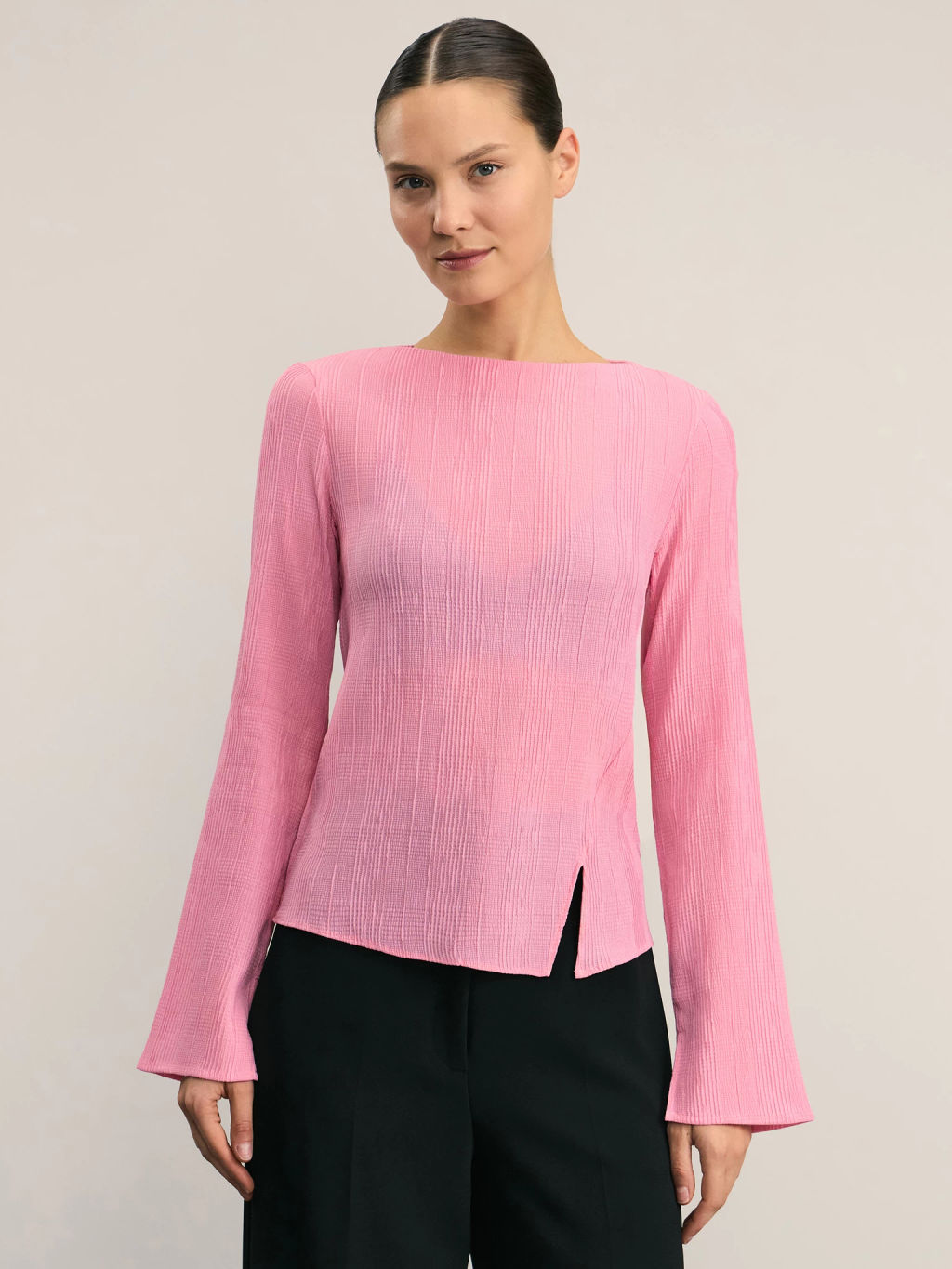 Блузка с вискозой в составе / Zarina  фото 3