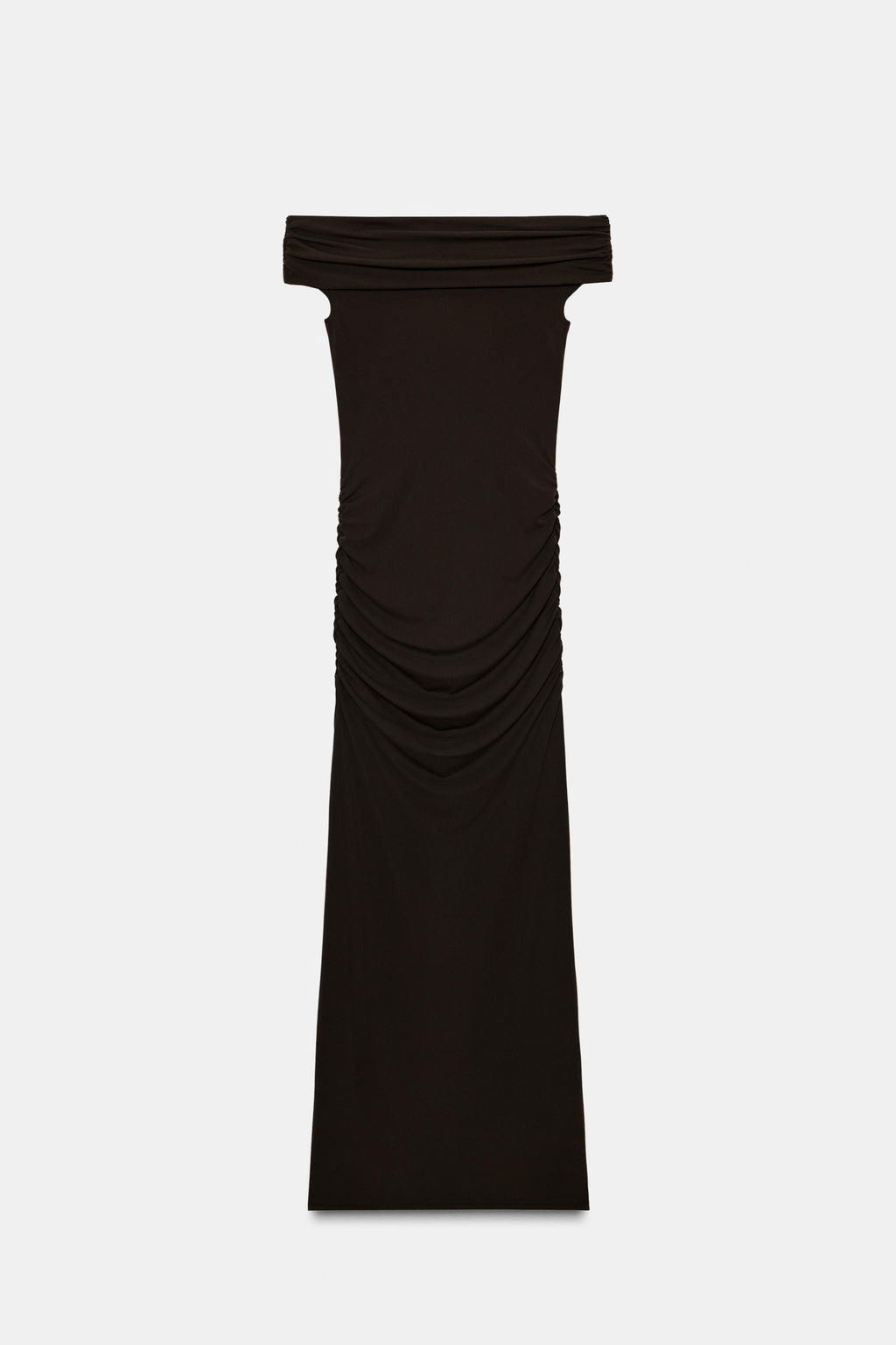 LONG DRAPED DRESS - Zara фото 8