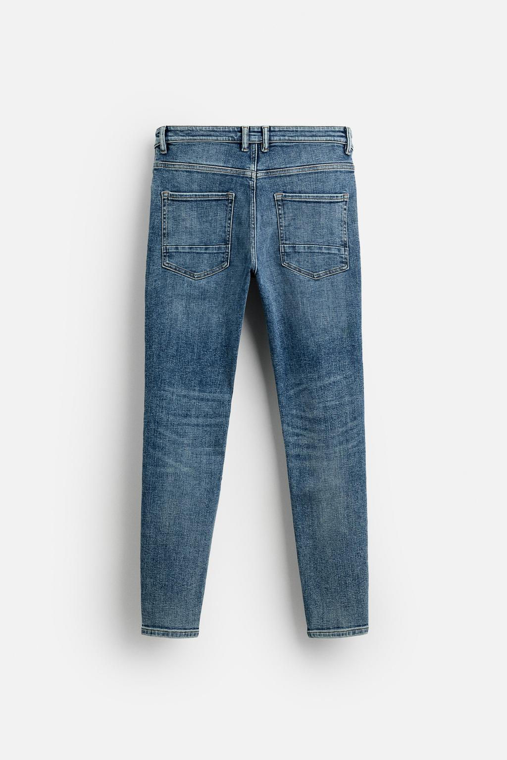 CROPPED SKINNY FIT JEANS - Zara фото 39