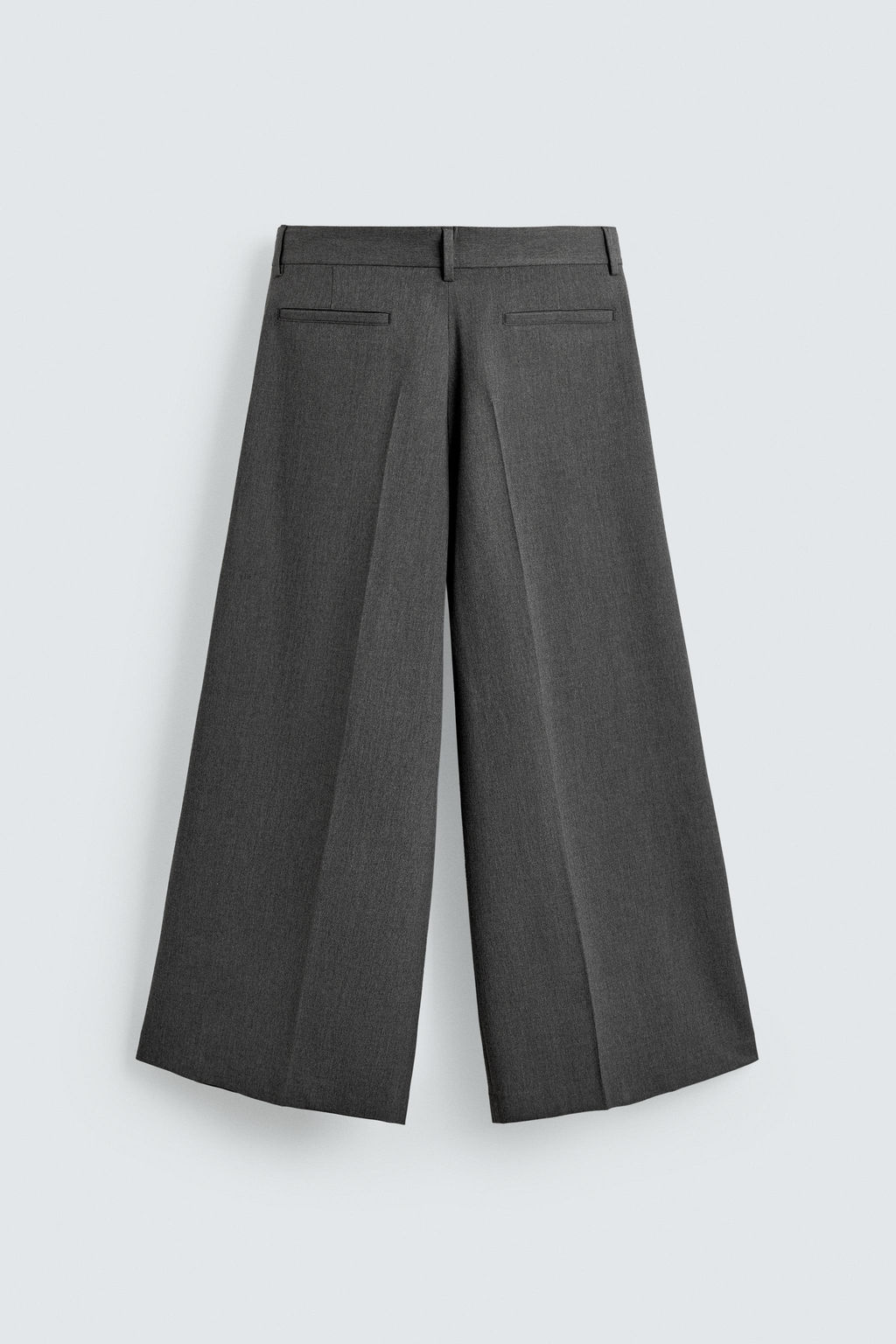 PANTAL?N WIDE FIT PLIEGUES / Gris