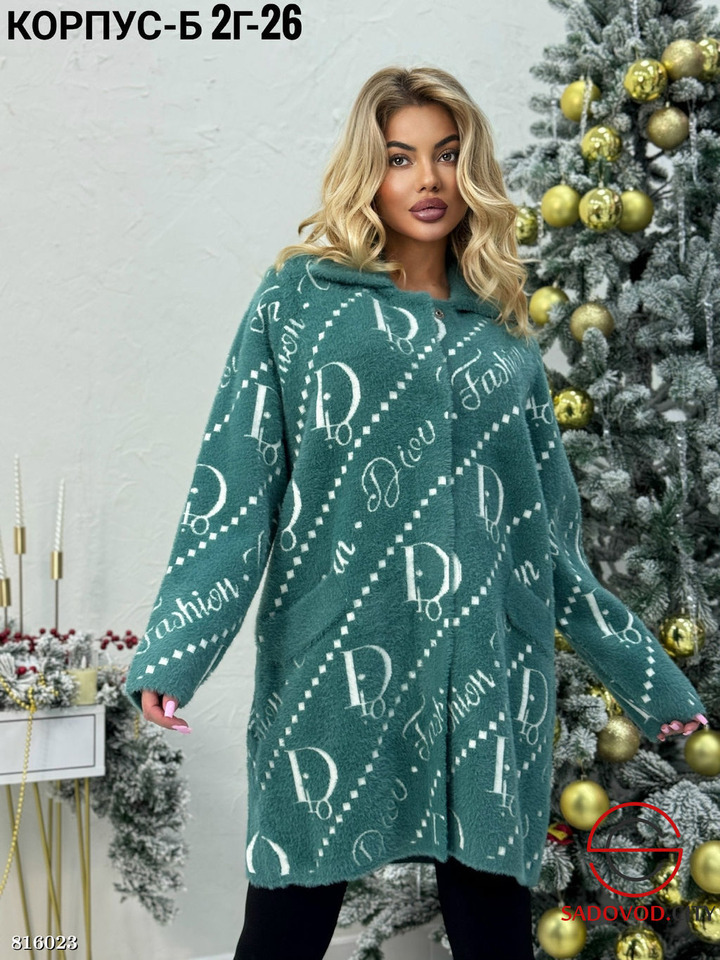 Кардиган женский с принтом - Bruno фото 12