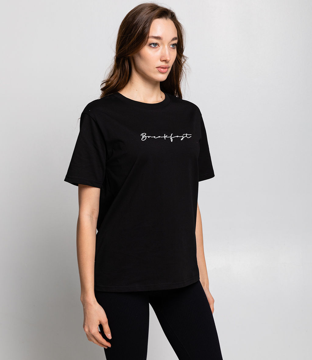 Футболка #КТ3503 (1), чёрный - Dommod фото 2