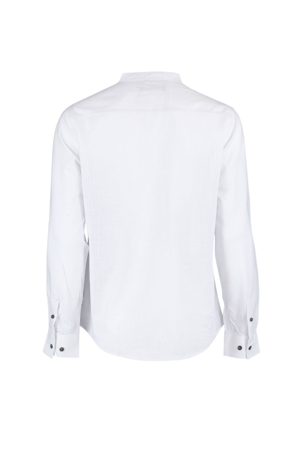 TRENDYOL MAN Mavi Slim Fit Yar?m Patl? Dugmeli Hakim Yaka Keten Gorunumlu Gomlek TMNSS20GO0097 - Trendyolmilla фото 15