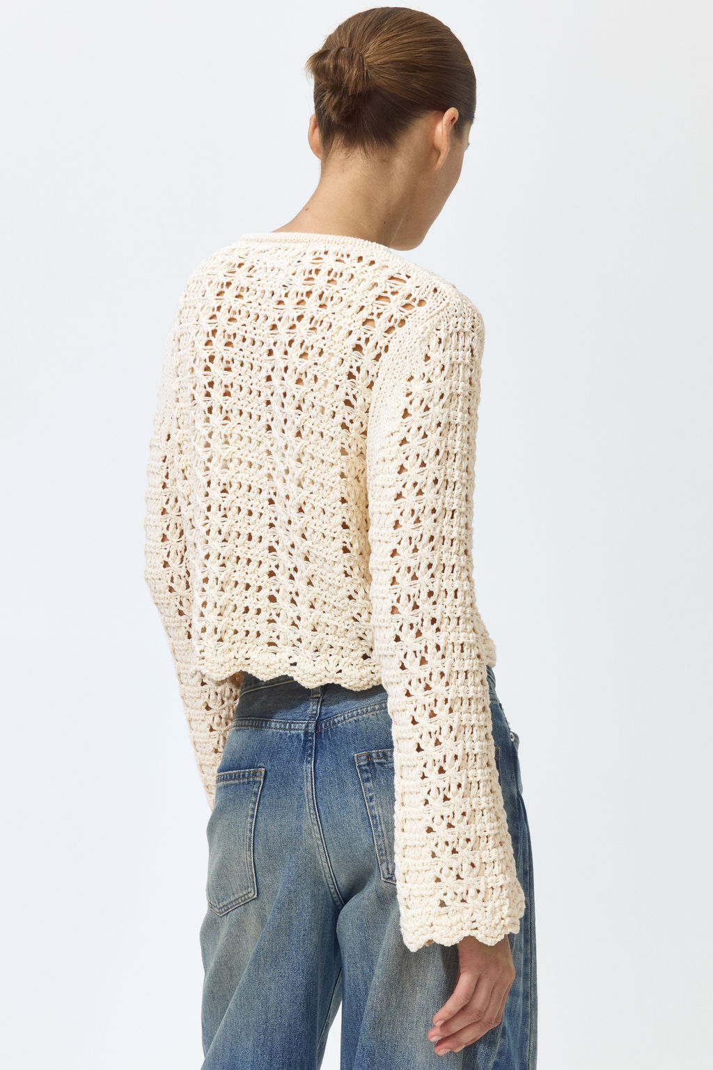 Top efecto crochet con aplicaci?n - H&m фото 3