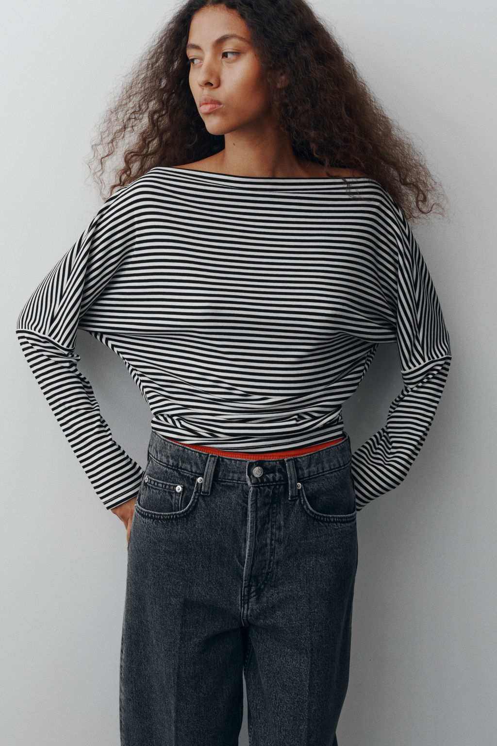 Top con escote barco - H&m фото 5
