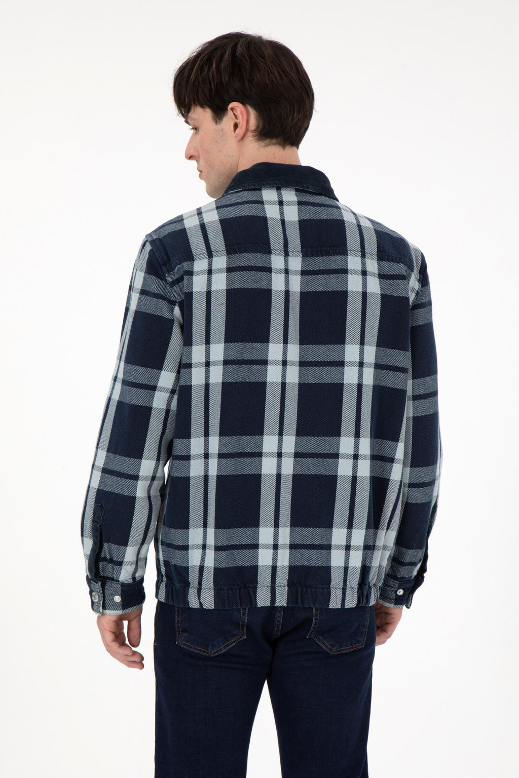 Мужская голубая джинсовая рубашка Неожиданная скидка в корзине - U.s. polo assn фото 5