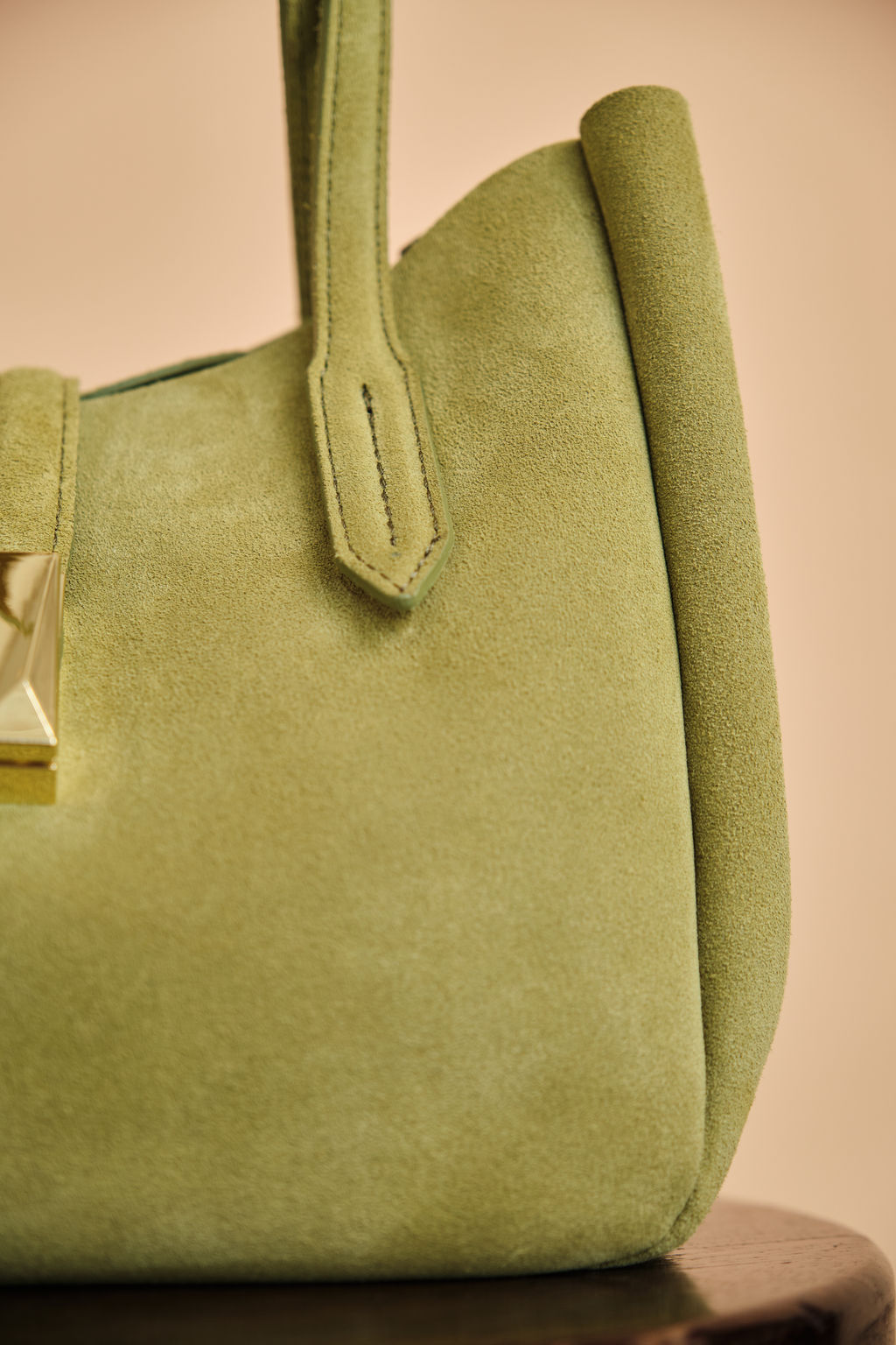 Замшевая сумка Sophie DBR 31059 киви  фото 7