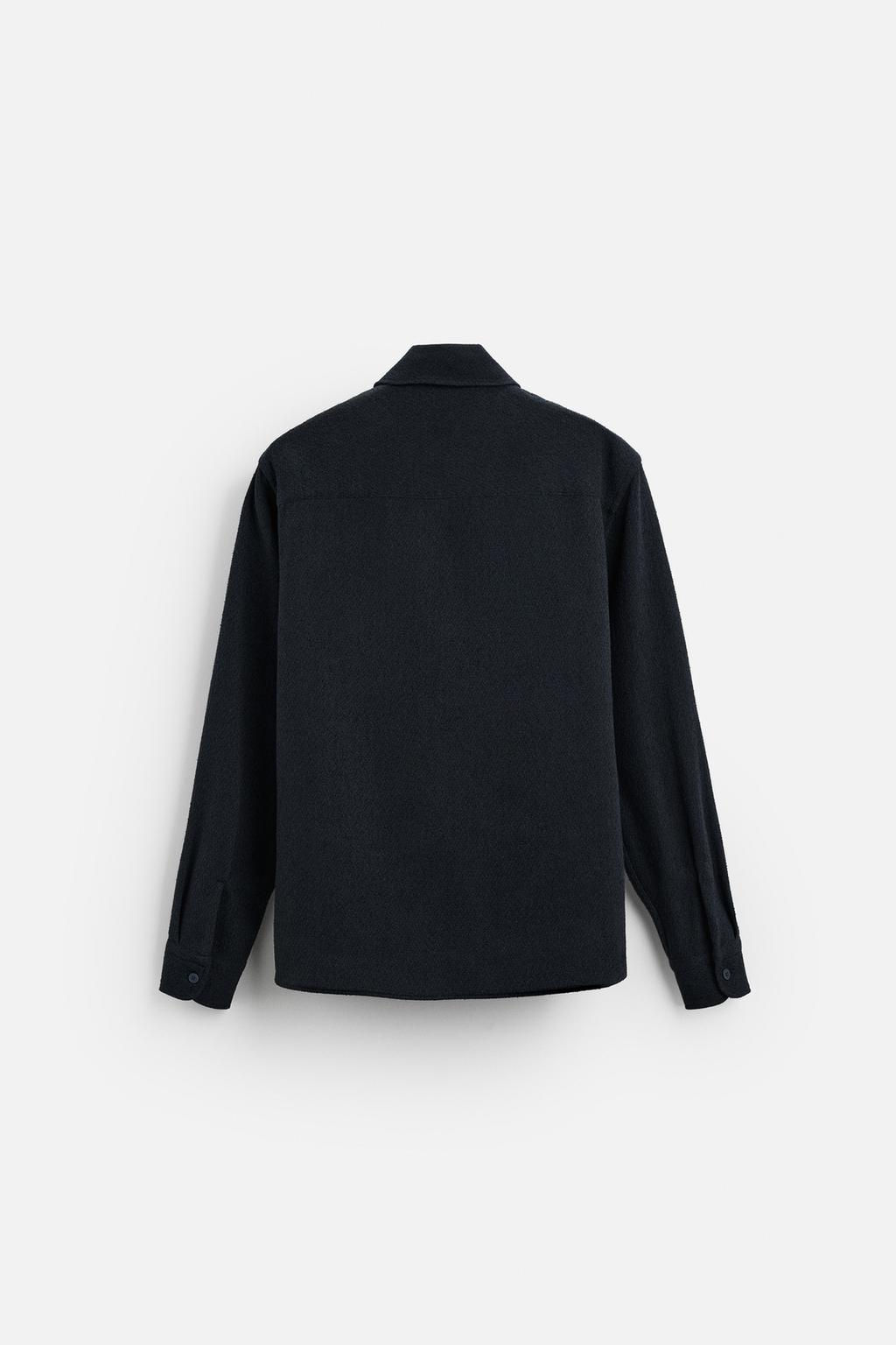 BOUCLE TEXTURED SHIRT - Zara фото 23