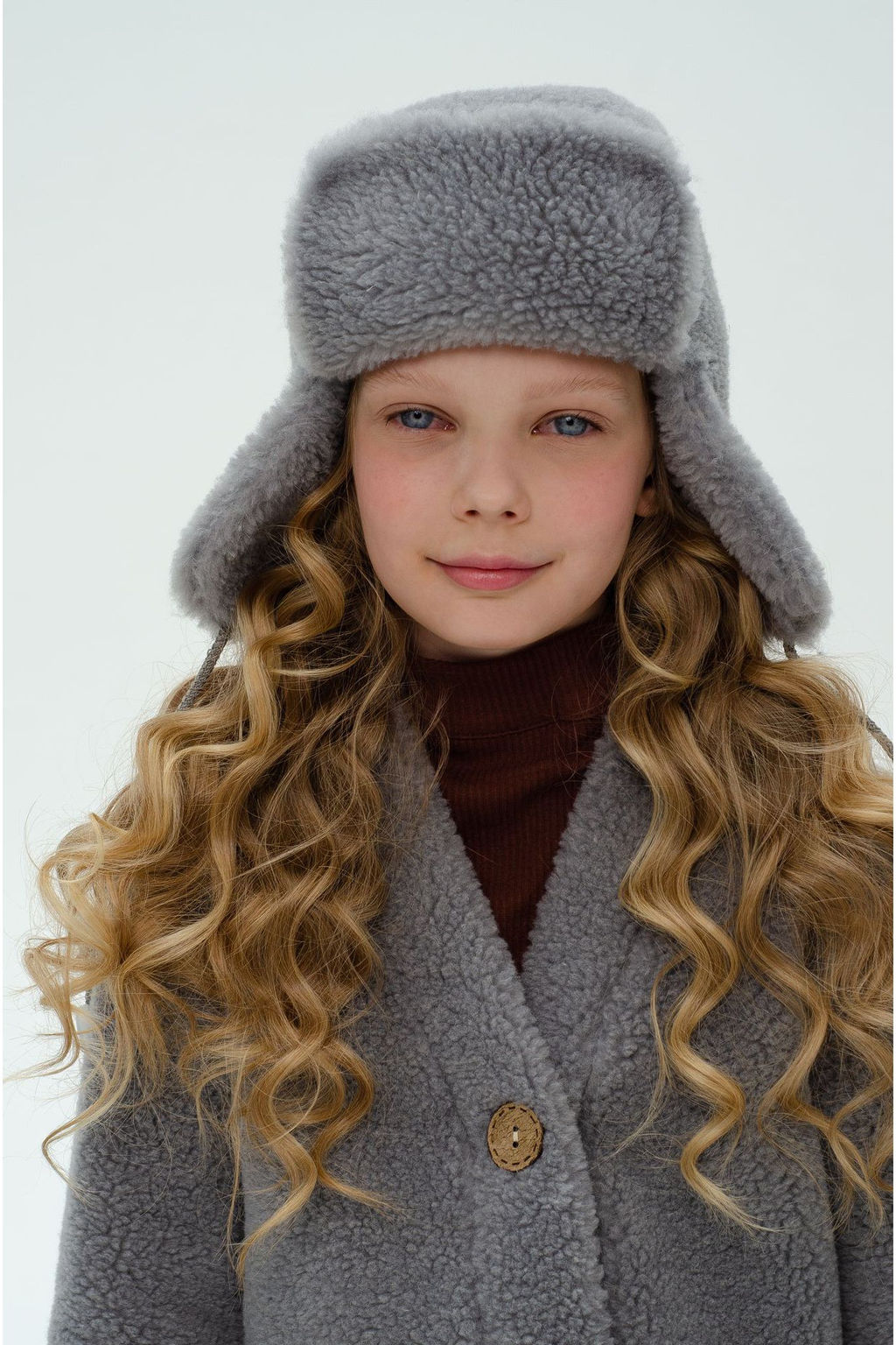 Шапка ушанка ДЕТСКАЯ - Woollamb фото 35