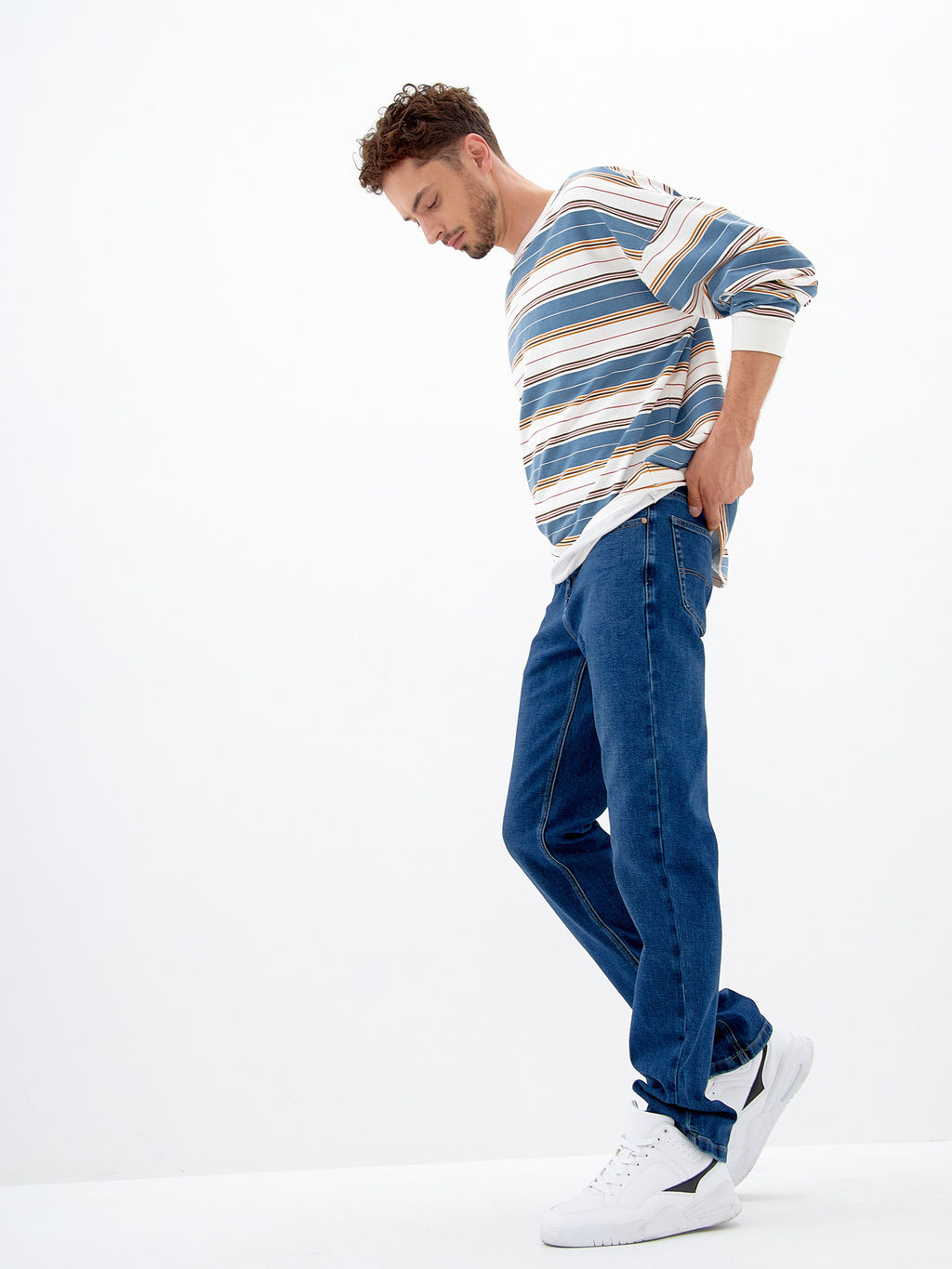 Мужские Джинсы Широкие - Mossmore фото 11