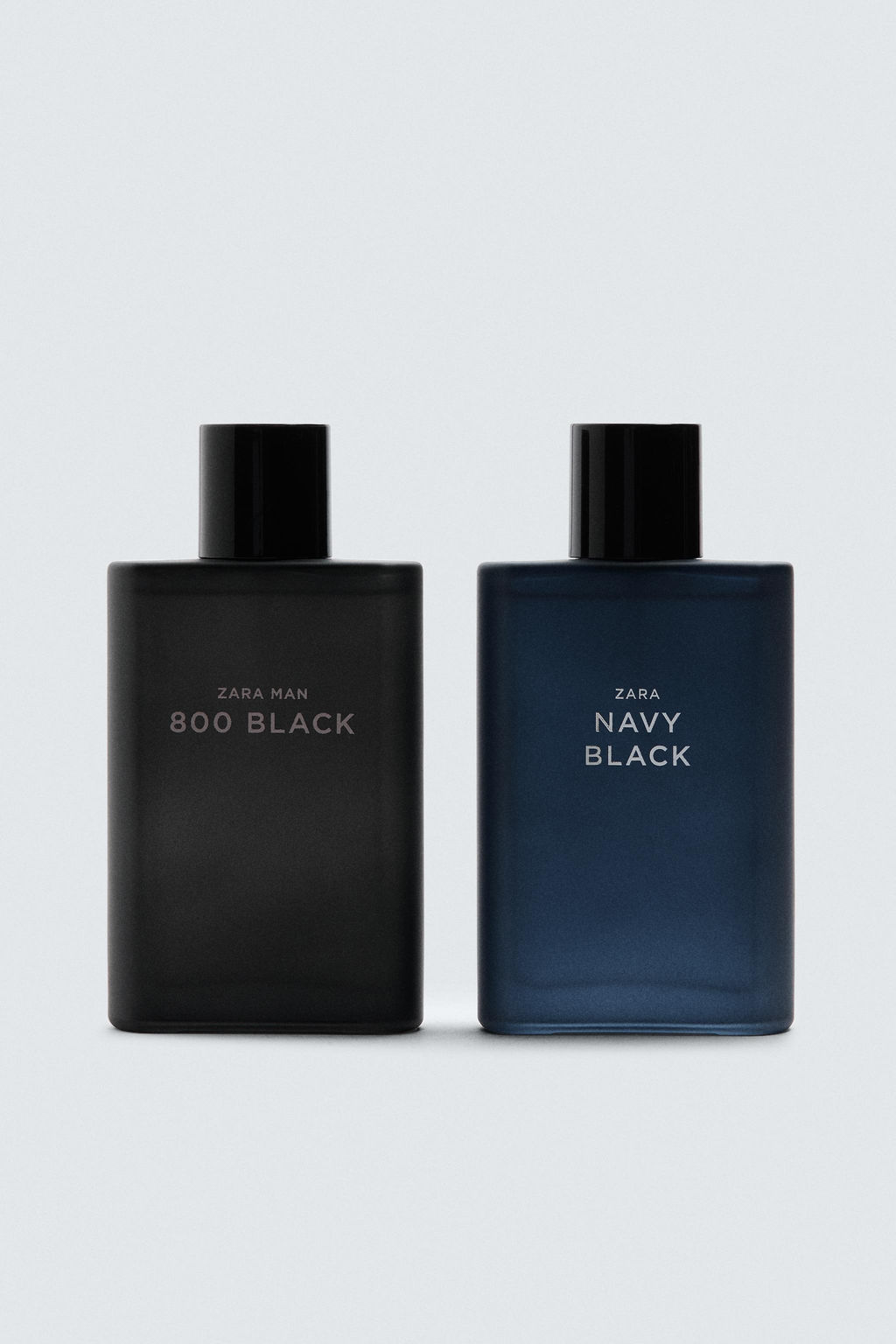 MAN NAVY BLACK + ZARA MAN 800 BLACK EDT 2 x 90 ML / 3.0 oz