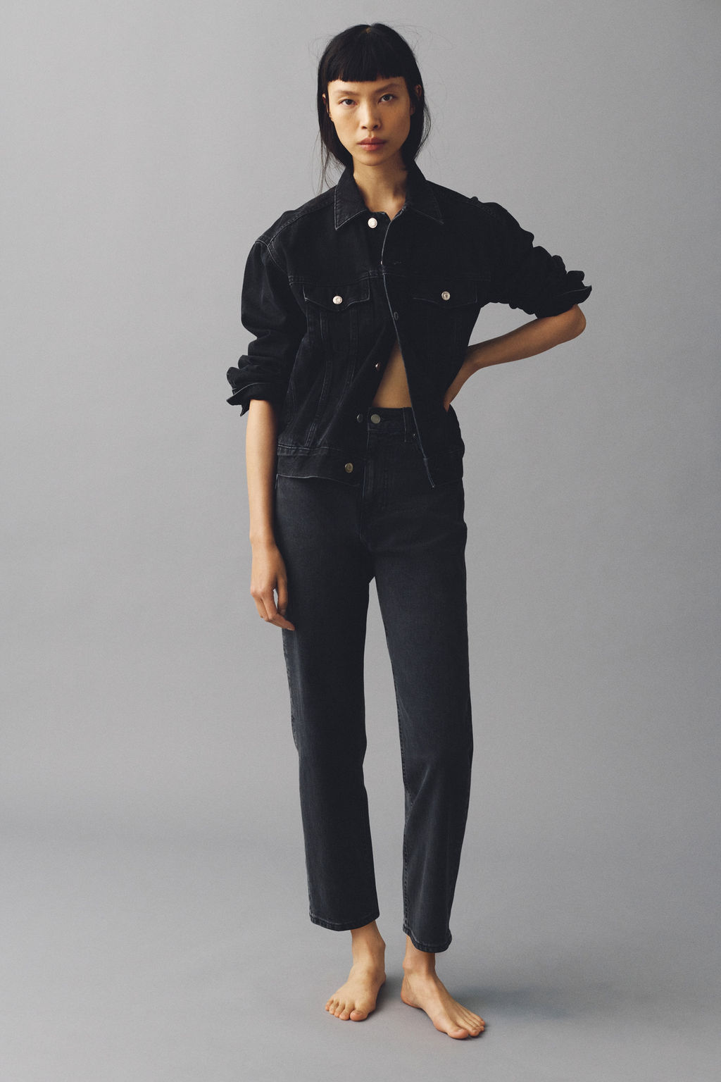 Mom Slim Fit High Waist Ankle Jeans - H&m фото 13