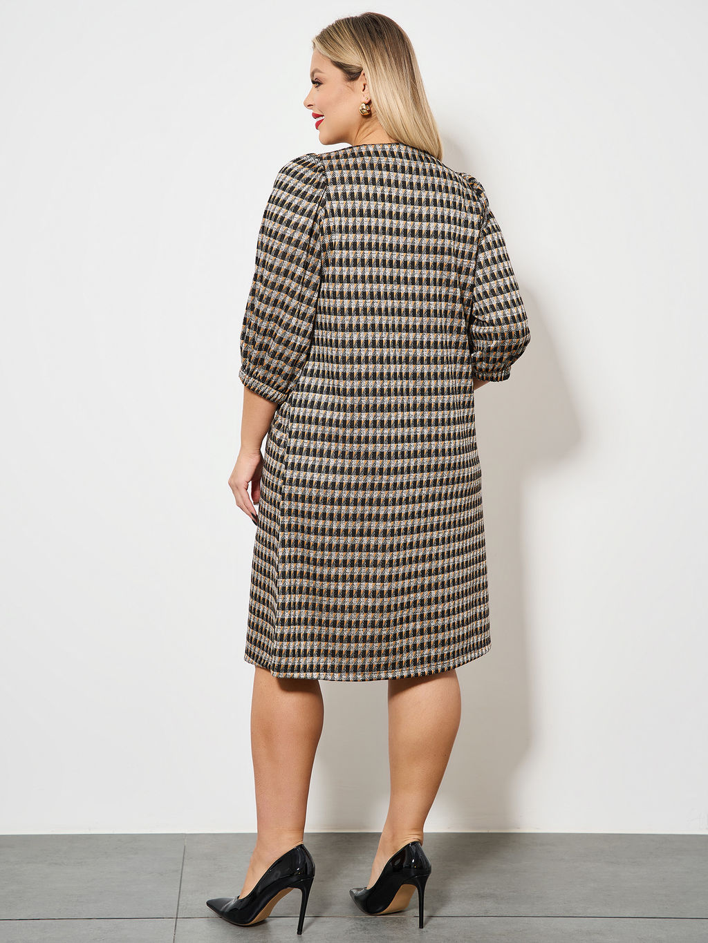 Платье 0218-2 чёрный кварц - Dora фото 103