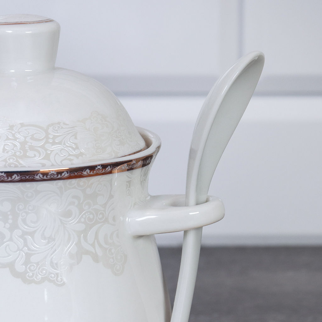 Сахарница 320 мл с ложкой / TW-2109 /уп 48/ - Галеонтрейд фото 10