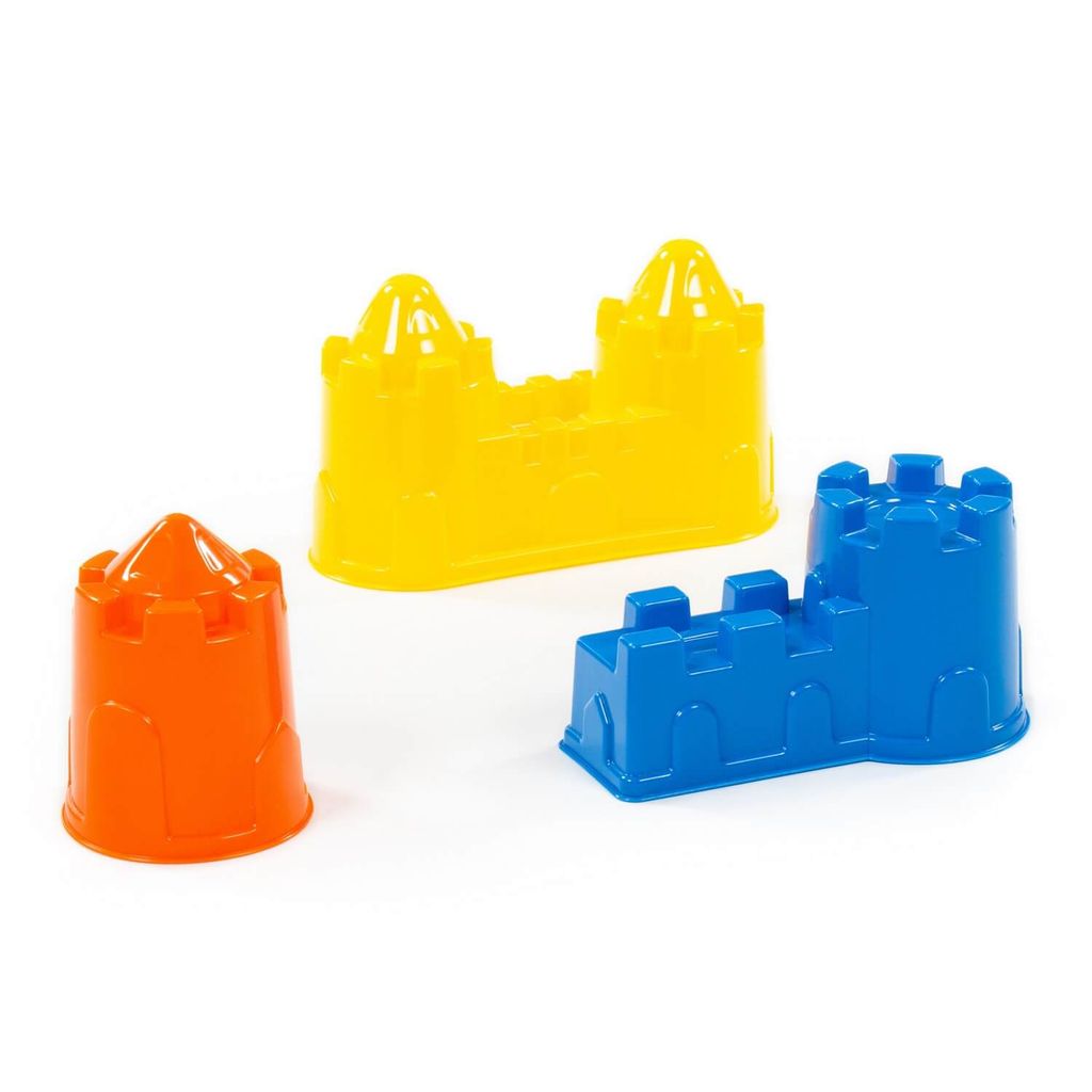 Формочки (замок мост + замок башня + замок стена с двумя башнями) - Полесье фото 2