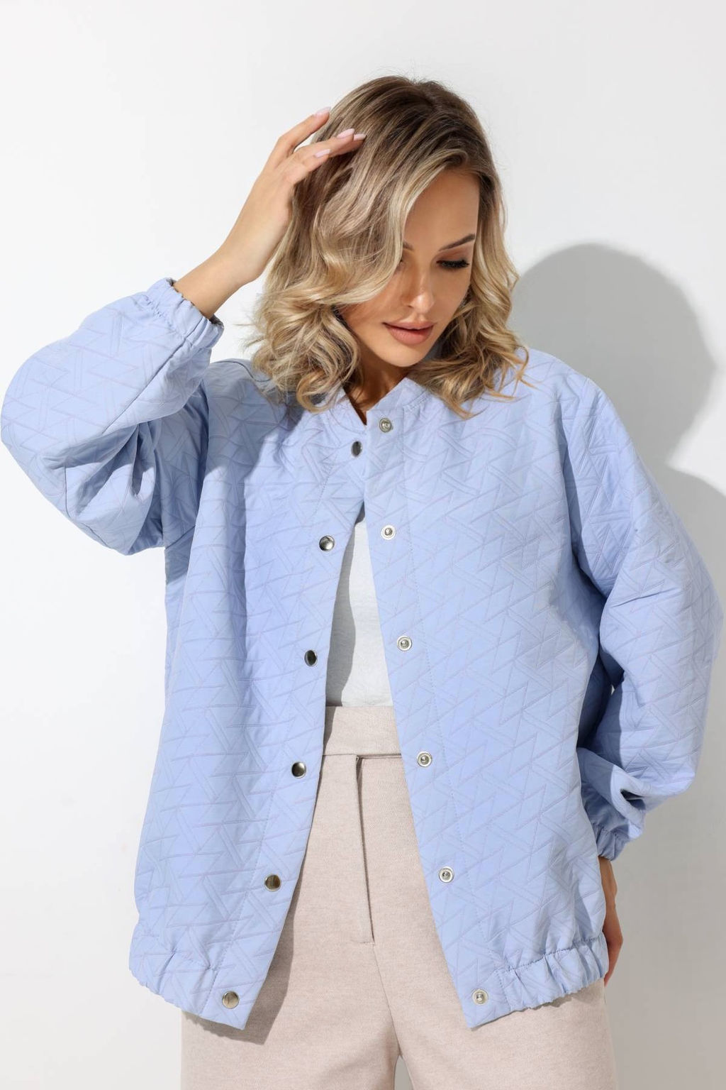 Жакет женский 4270/05/Голубой - Rise фото 4