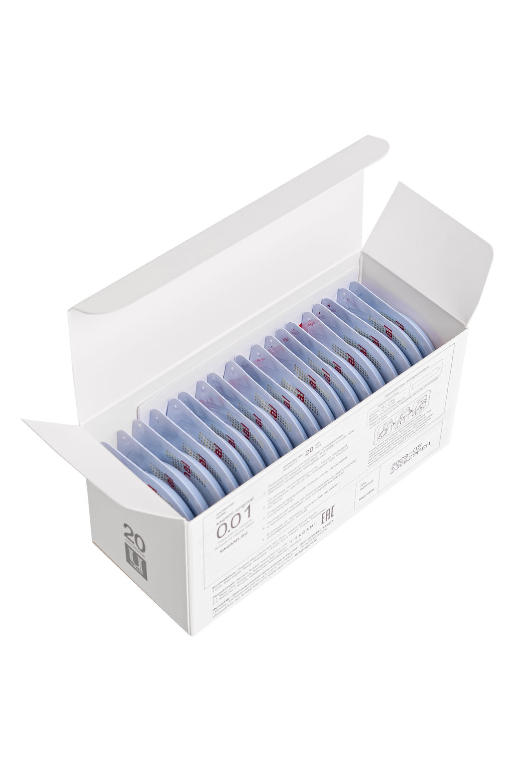 Презервативы Sagami, original 0.01, L-size, гладкие, 19 см, 5,8 см, 5 шт.  фото 4