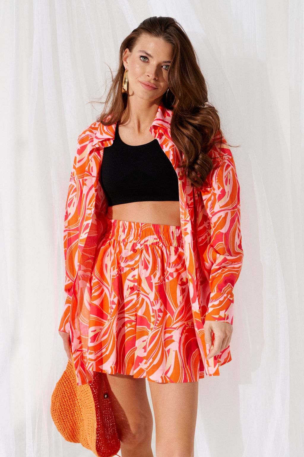 Комплект 2х предметный( блузка+шорты) - Elletto фото 5