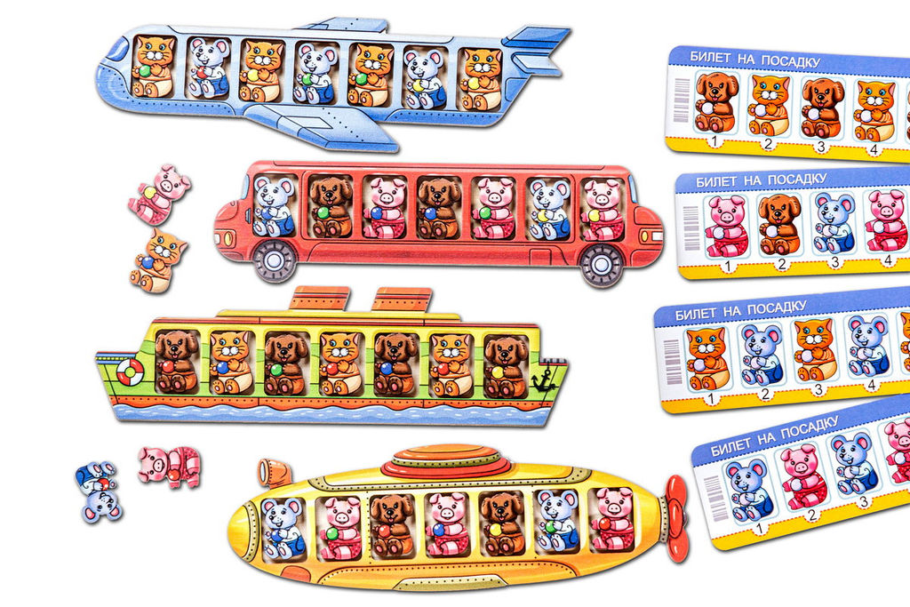 Дидактическая игра Волшебный комодик Транспорт - Smiledecor фото 6