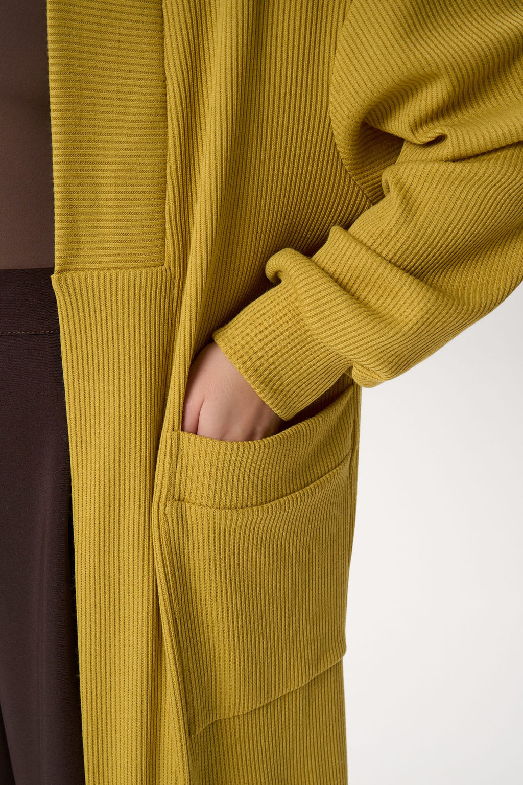 Кардиган Катрис (горчичный) - Эльза фото 16