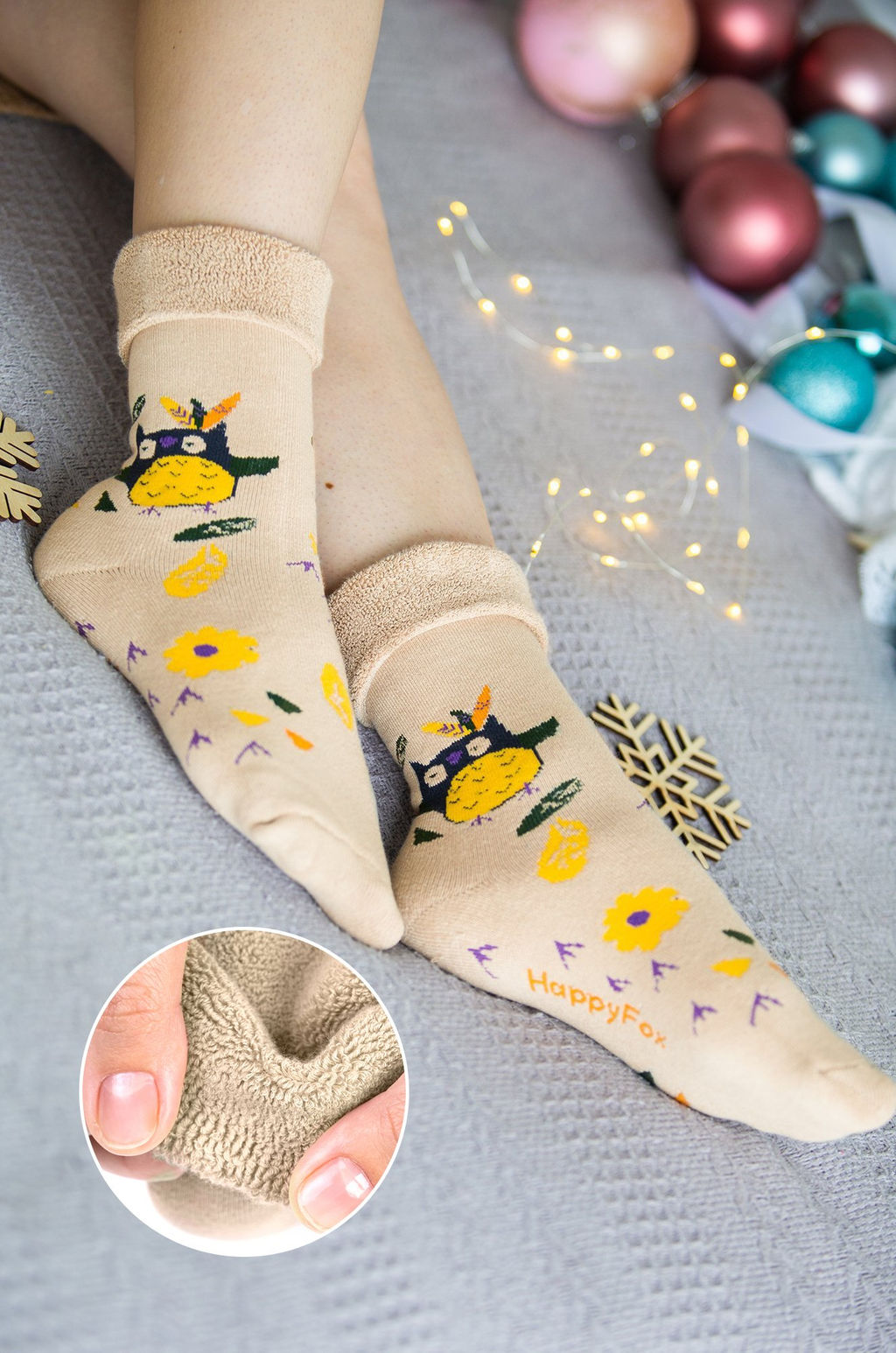 Махровые носки Happy Fox  фото 62