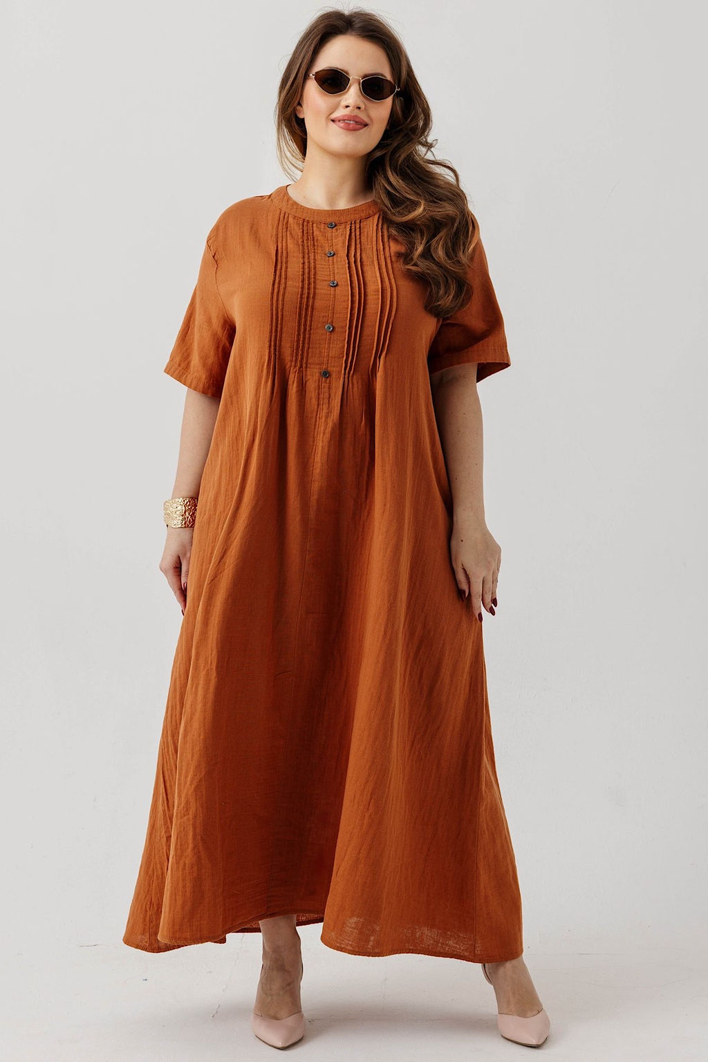 Платье 26002/01/Терракотовый