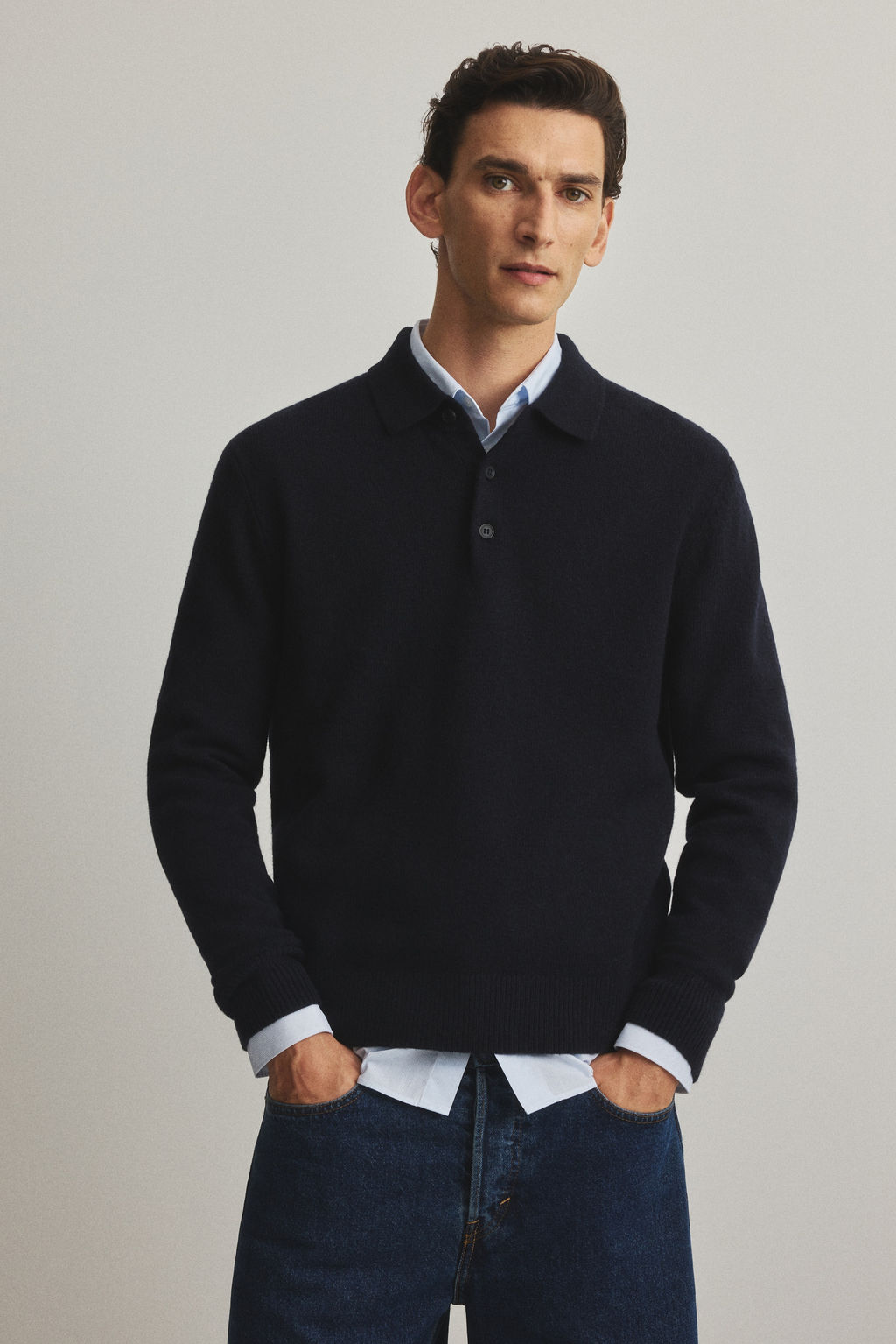 Polo de lana Regular Fit - H&m фото 6
