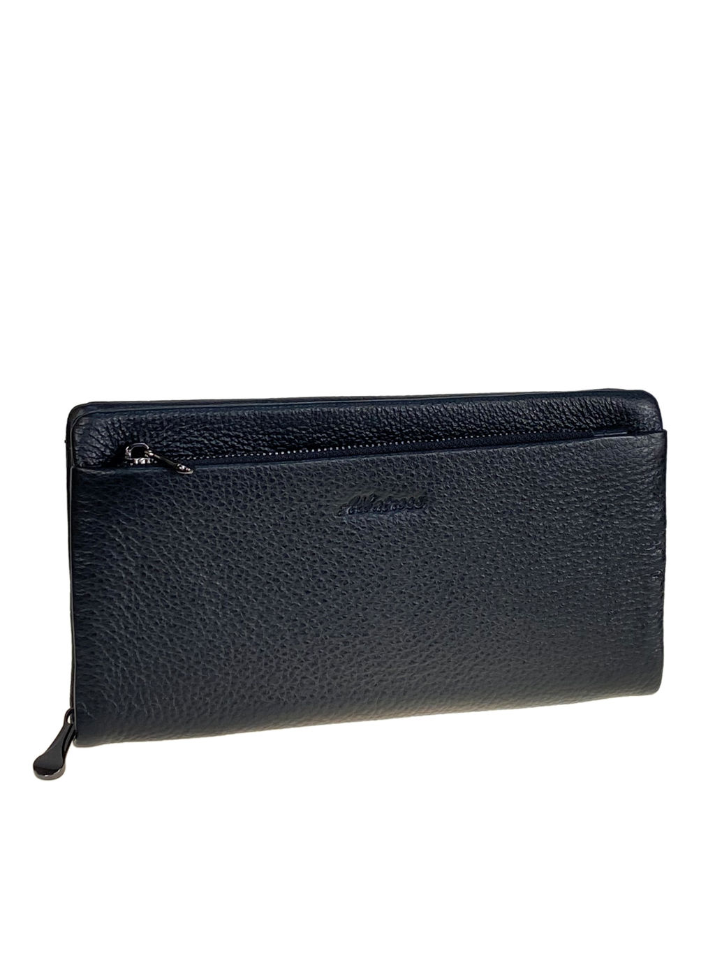 Клатч мужской из натуральной кожи, цвет черный - Greta фото 2