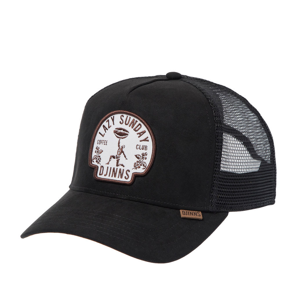 Бейсболка DJINNS арт. HFT Lazy Classic (черный)