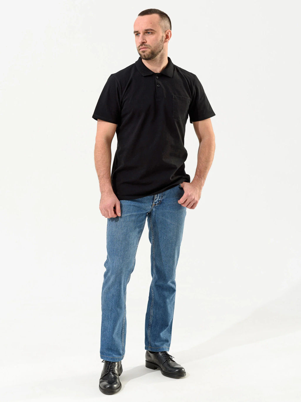 Футболка Поло100% Хлопок - Оптима фото 3