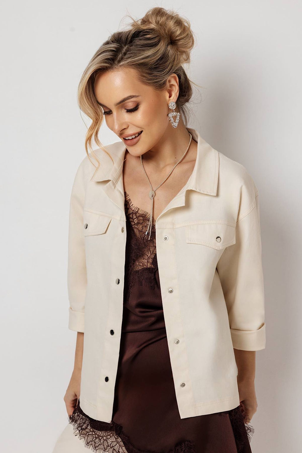 Жакет женский 4281/26/Бежевый