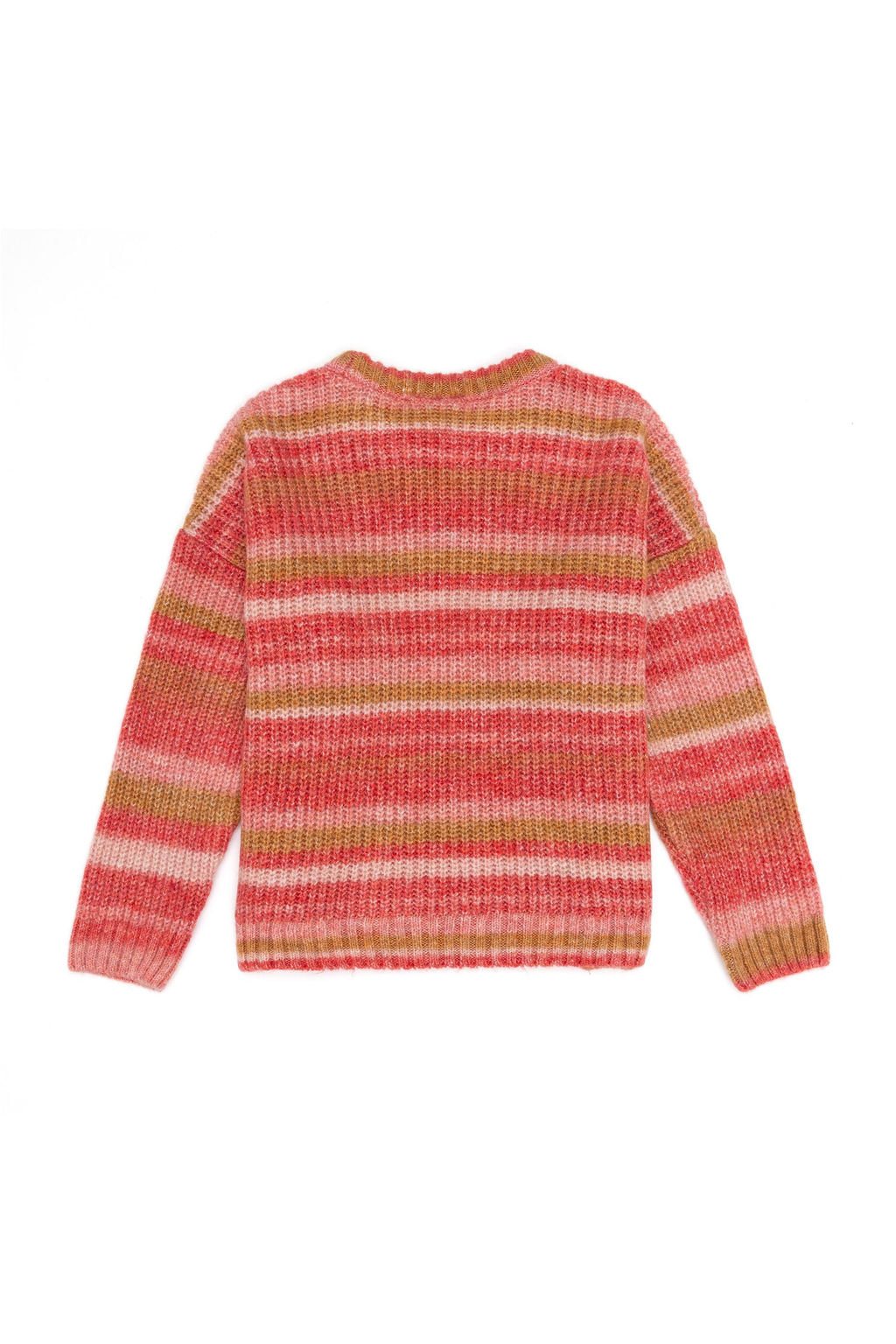 U. S. Polo Assn Свитер с круглым вырезом для девочек с цветком граната - U.s. polo assn фото 2